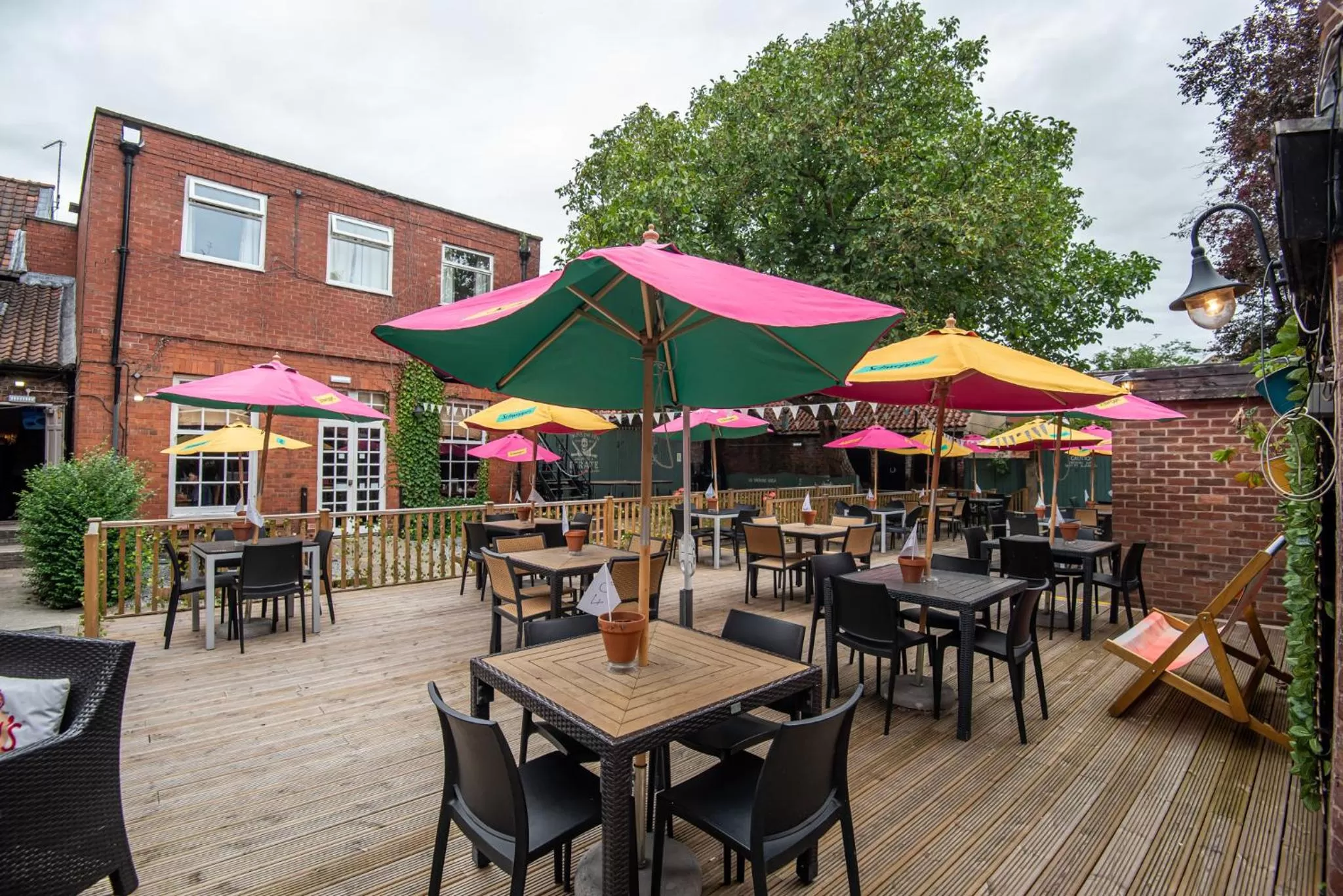 Garden in The George Inn