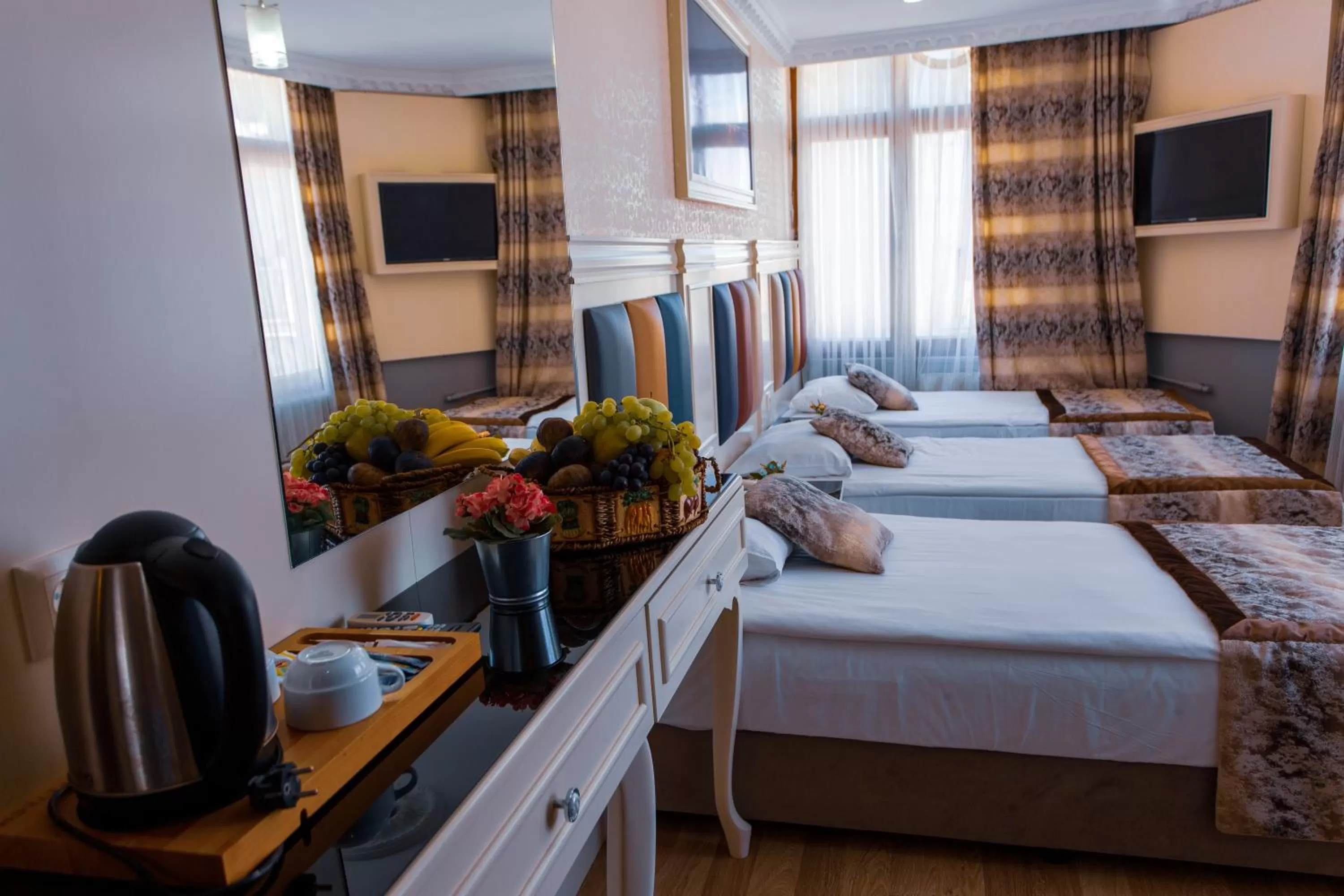 Bed in Best Nobel Hotel