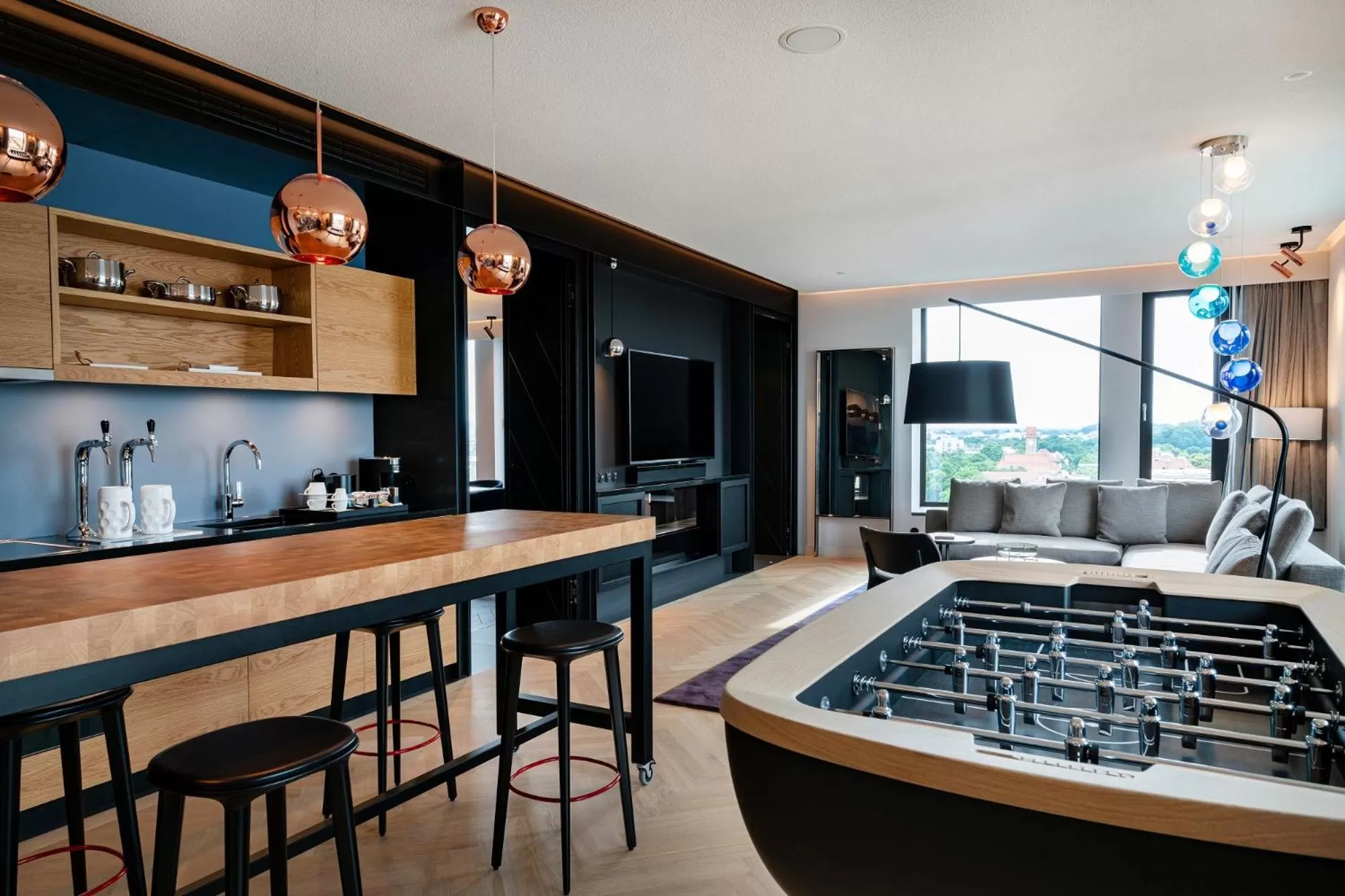 Kitchen or kitchenette in Andaz Munich Schwabinger Tor, By Hyatt