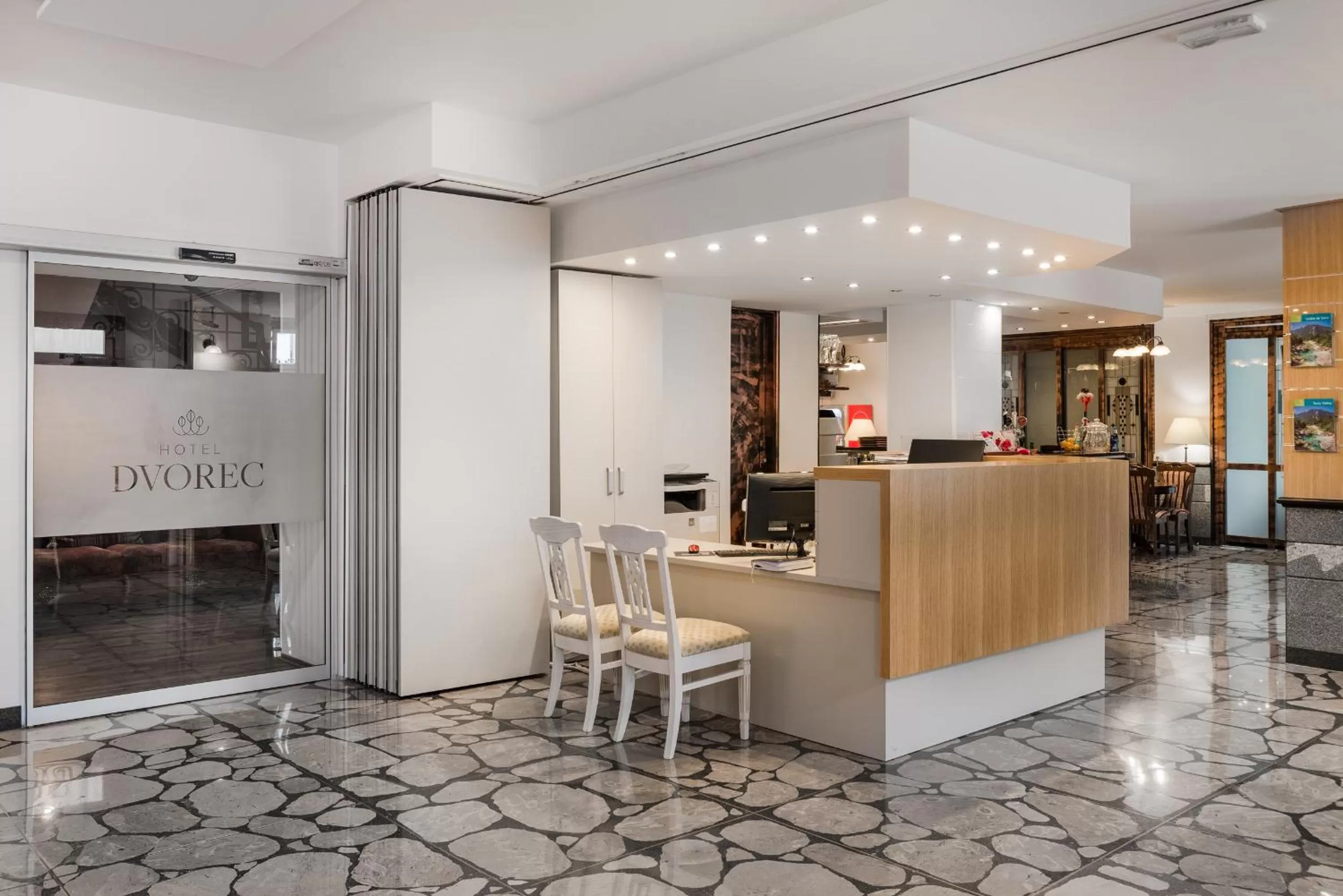Lobby or reception in Hotel Dvorec