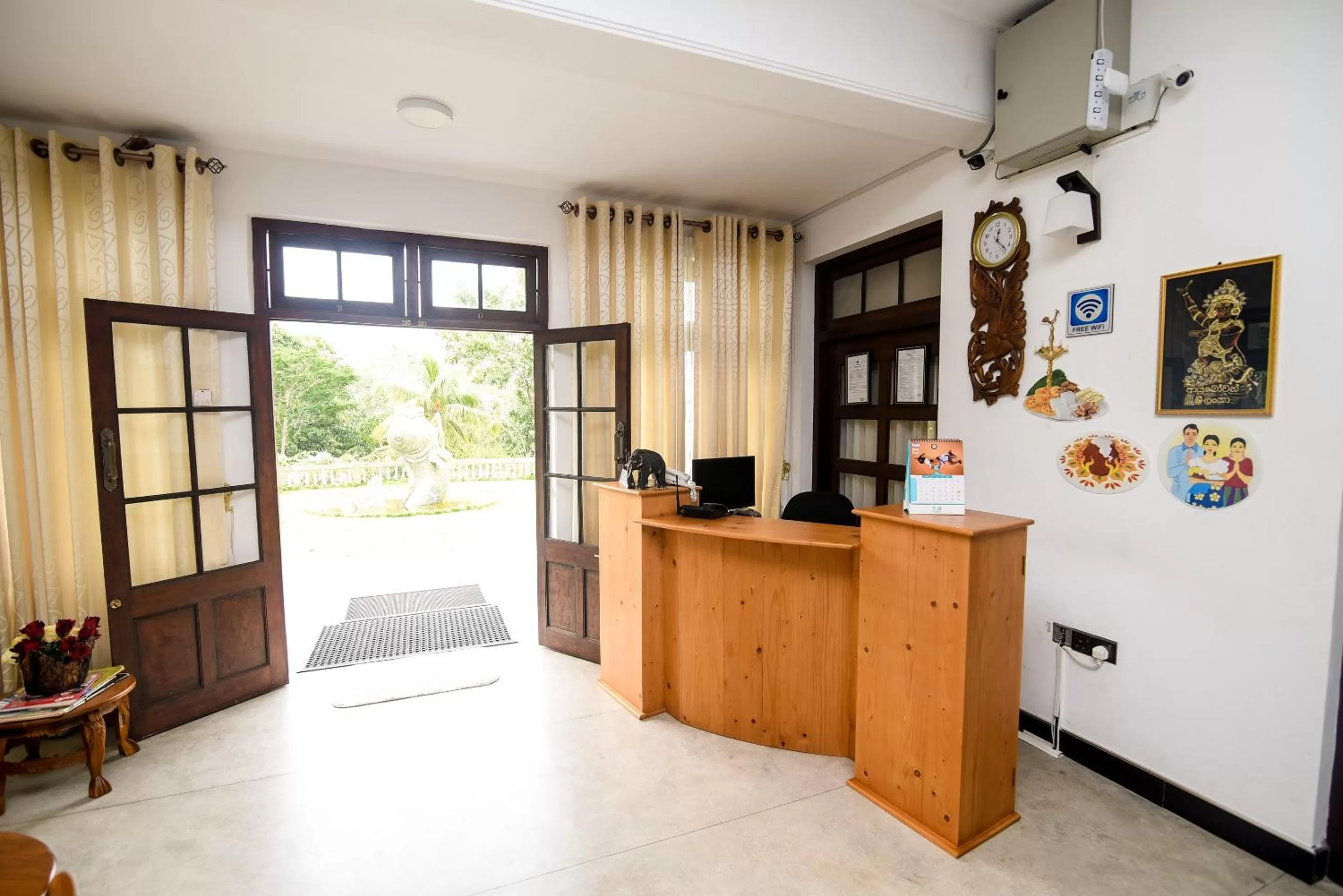 Lobby or reception in Man Mountain Villa