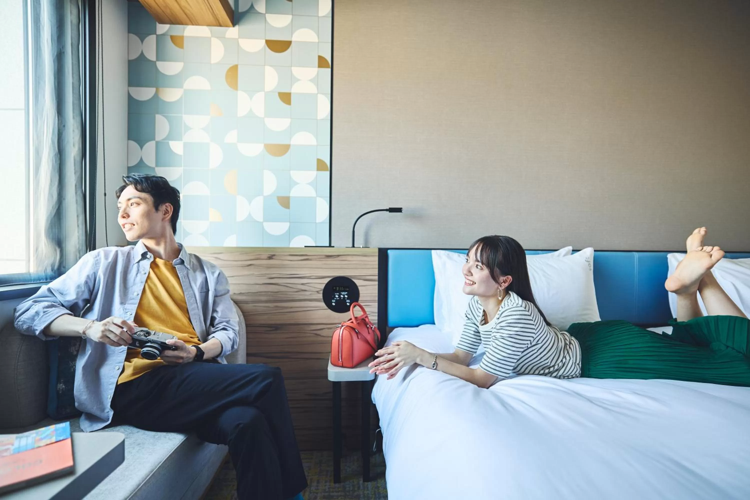 Bed in Holiday Inn Express Osaka City Centre- Midosuji by IHG