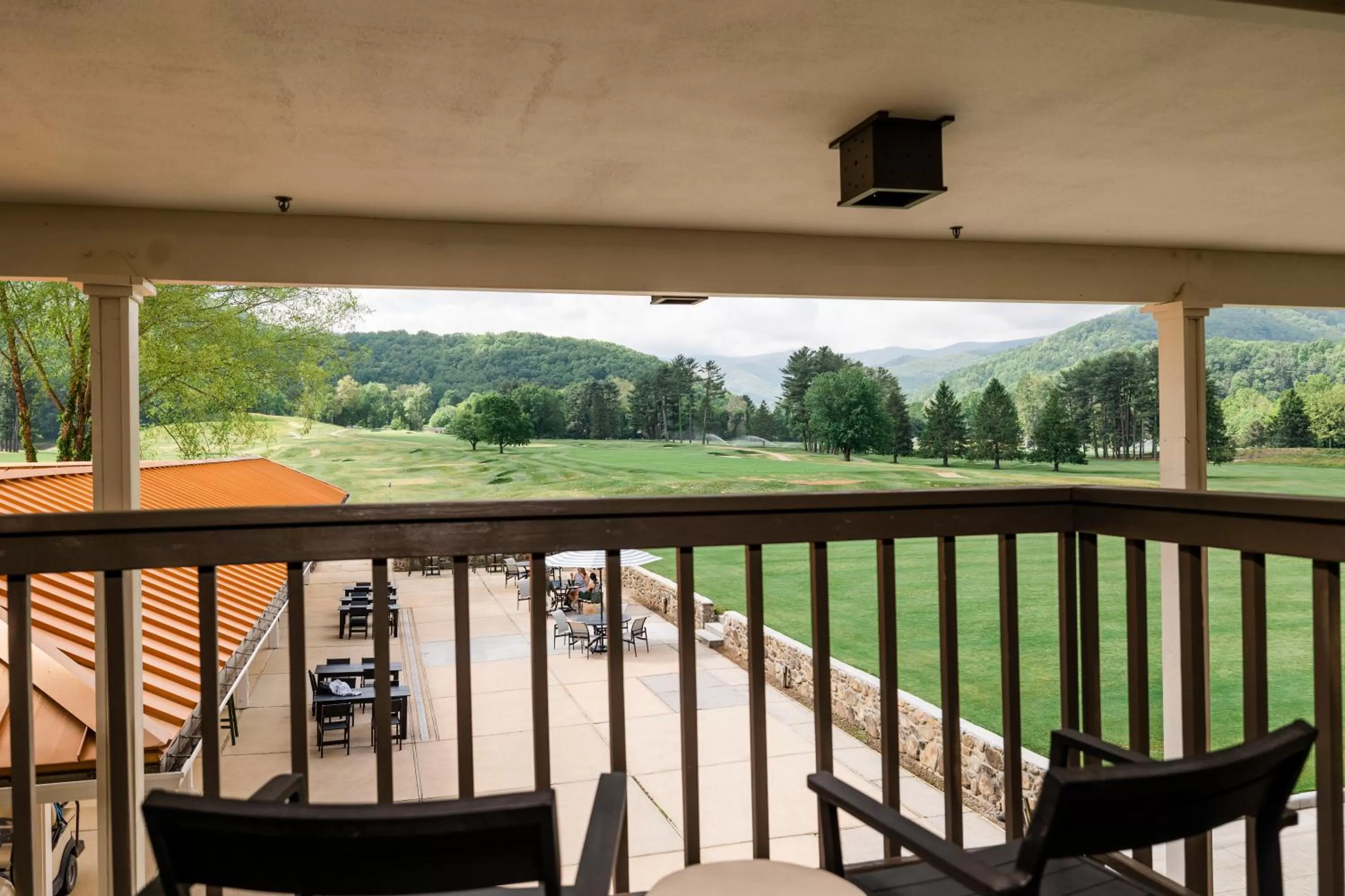 Balcony/Terrace in Waynesville Inn & Golf Club, Trademark Collection by Wyndham