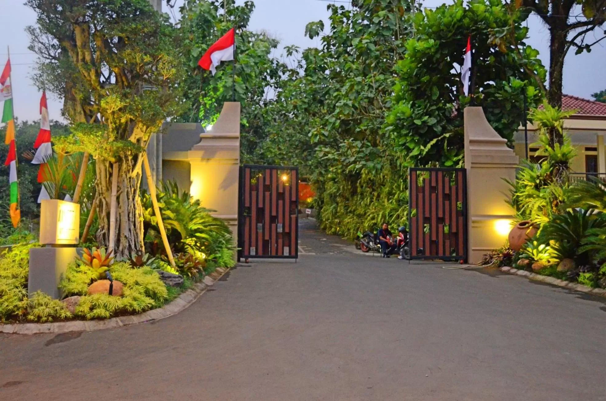 Facade/entrance in Amanuba Hotel & Resort Rancamaya