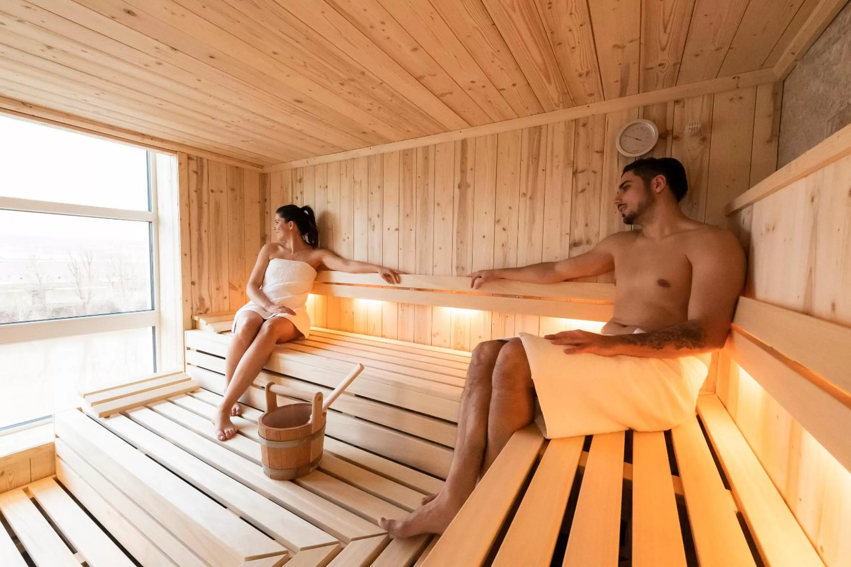 Sauna in HARBR. hotel Heilbronn