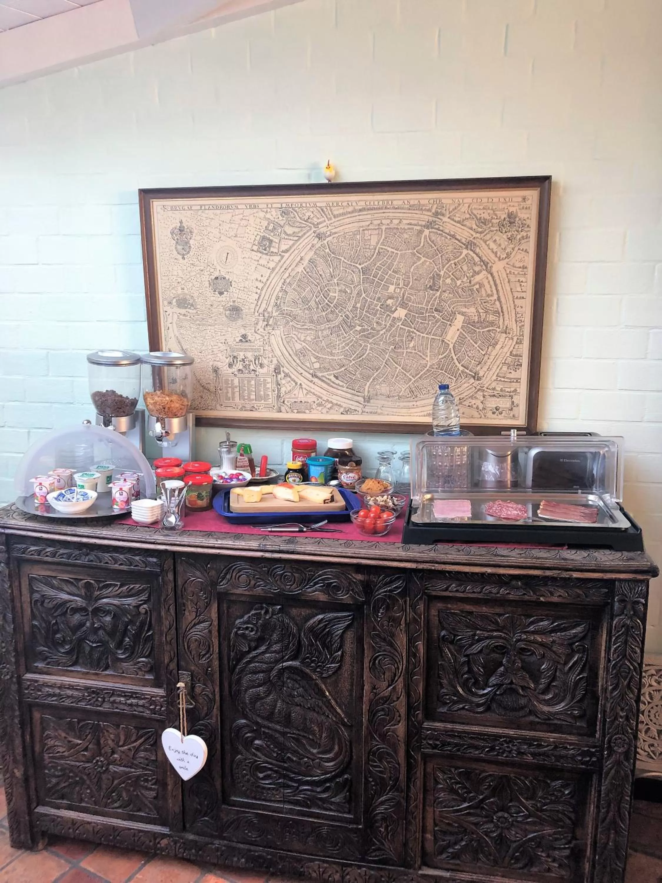 Coffee/tea facilities in B&B Coupure