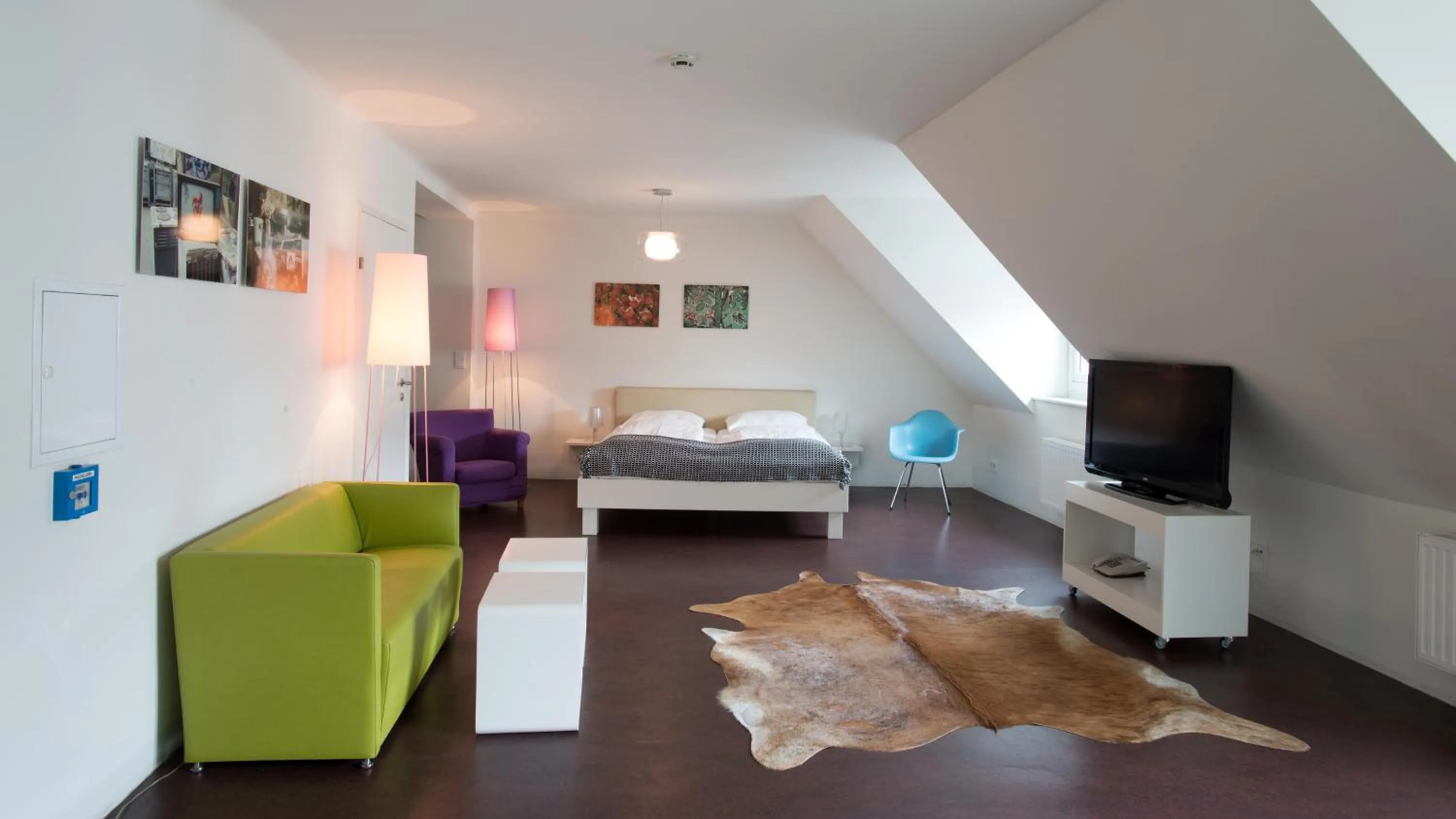 Bedroom, Bed in Stanys - Das Apartmenthotel