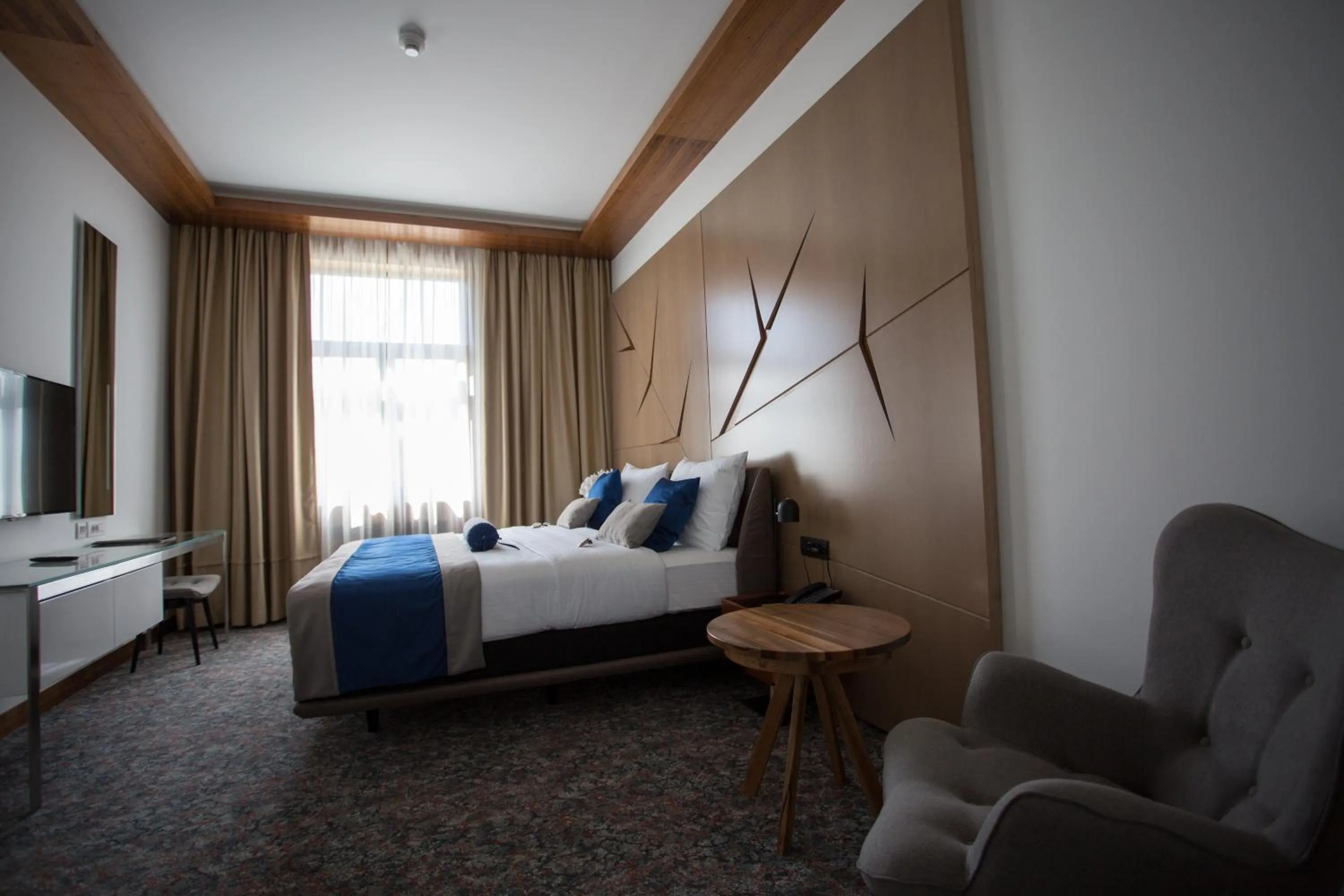 Bedroom, Bed in Hotel Austria & Bosna