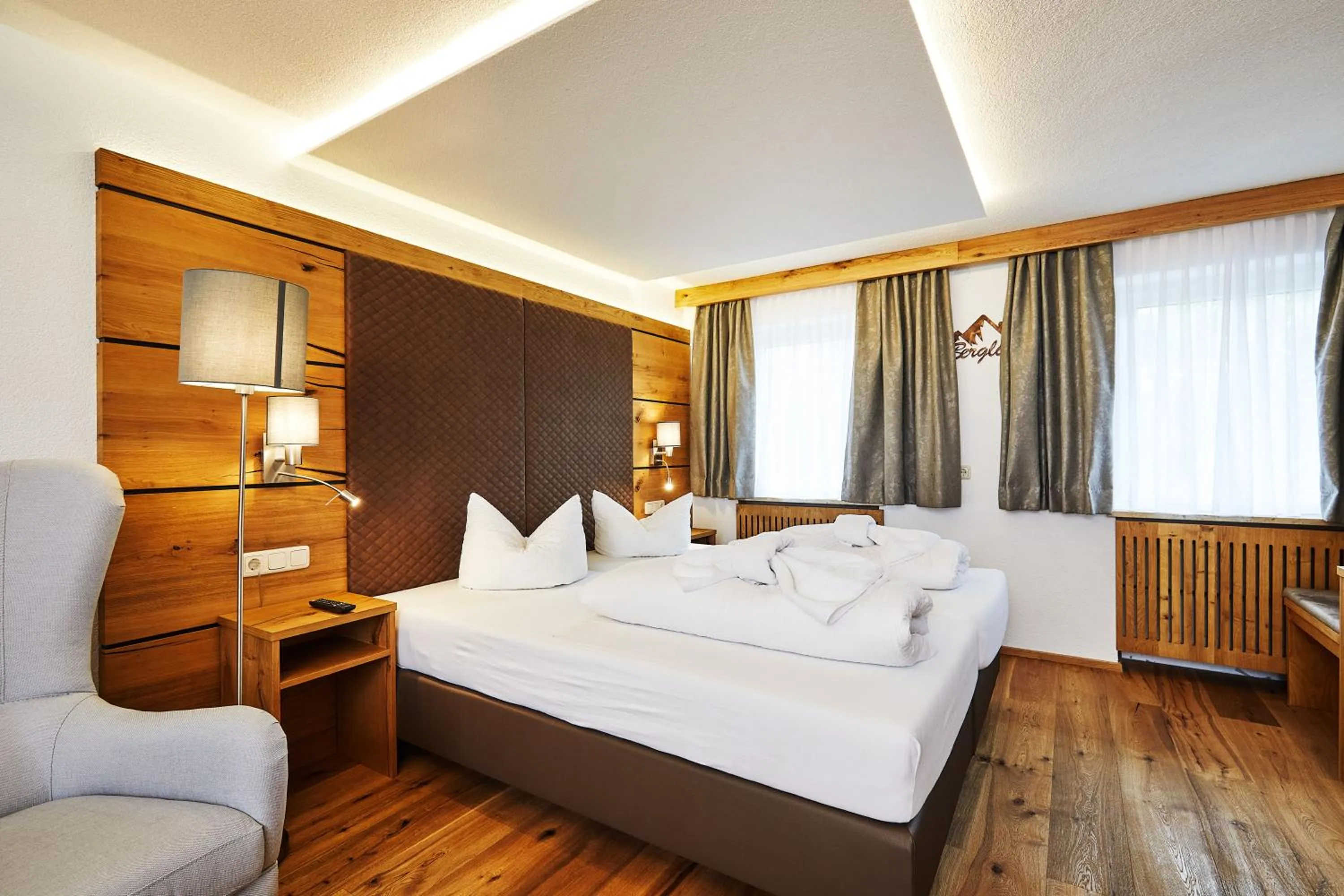 Bed in Hotel Rupertihof