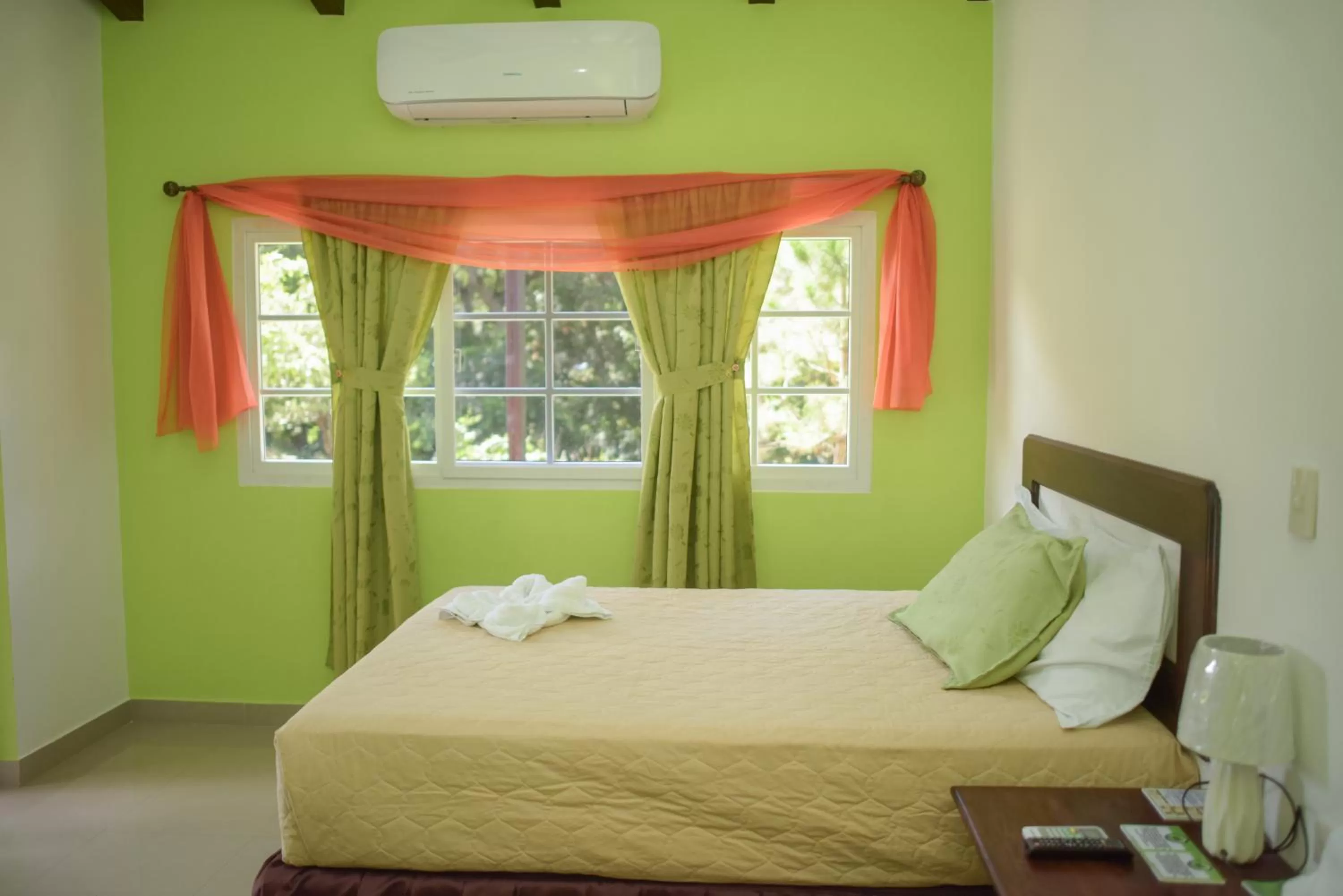 Decorative detail, Bed in Hotel de Campo Villa de Ada