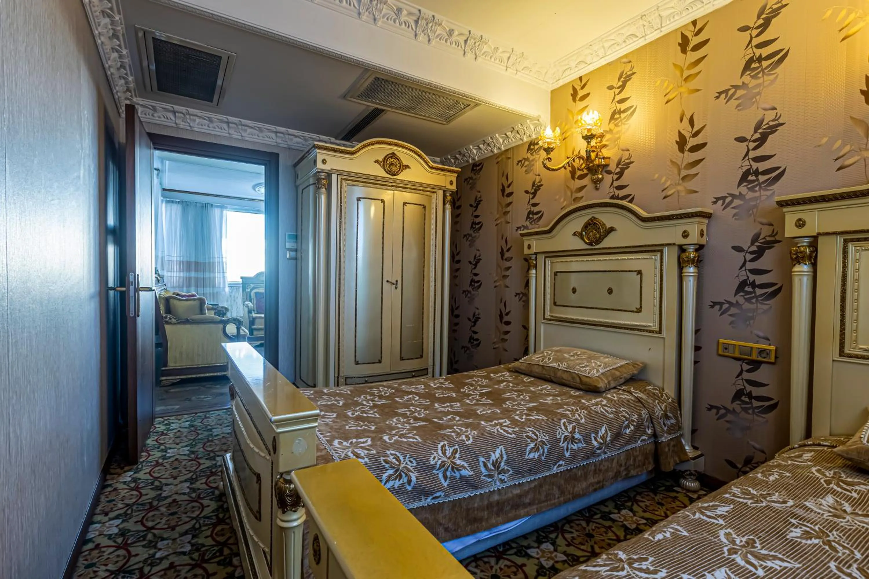 Photo of the whole room, Bed in Marmaray Hotel