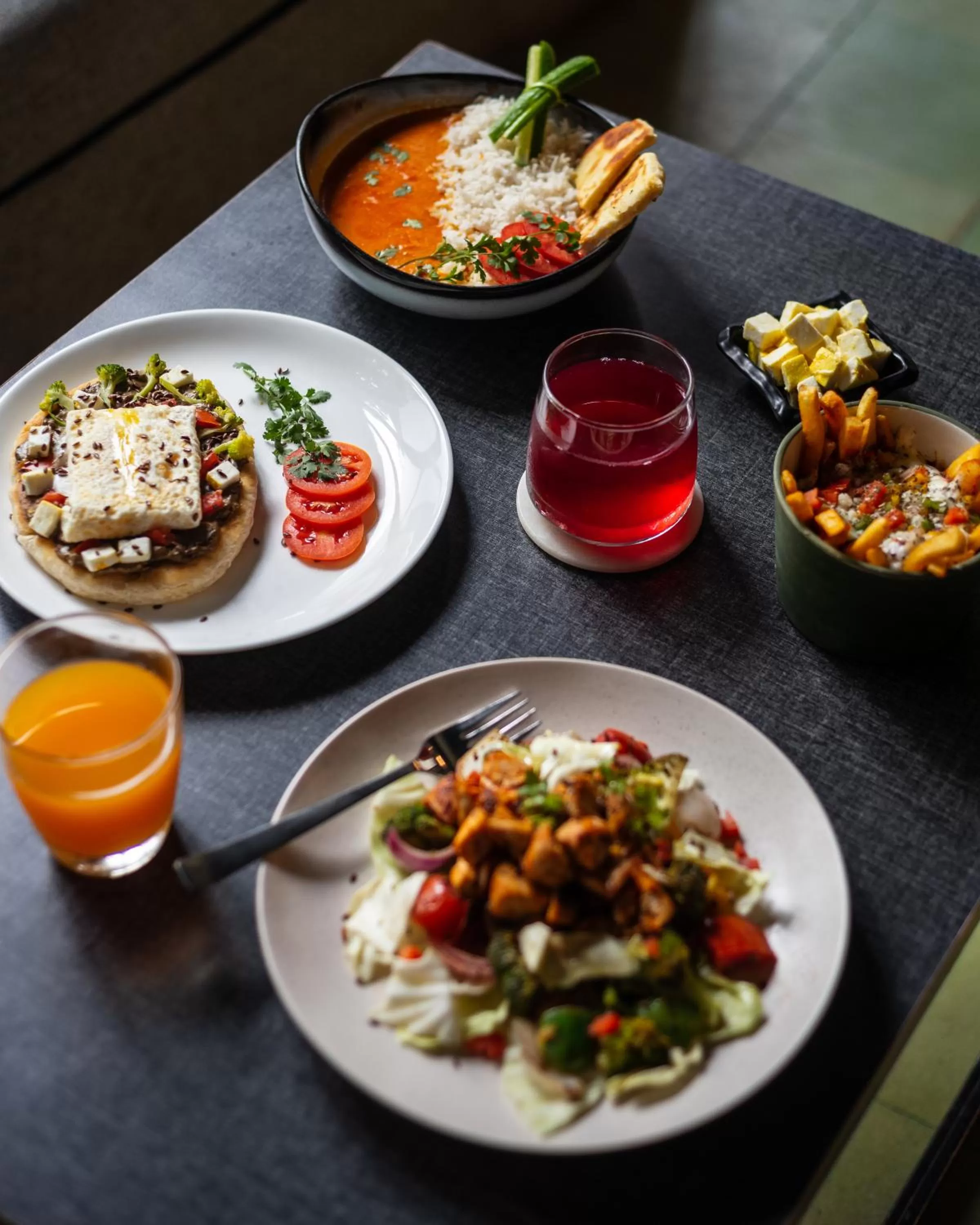 Restaurant/places to eat, Lunch and Dinner in LetsBunk Poshtel & Suites