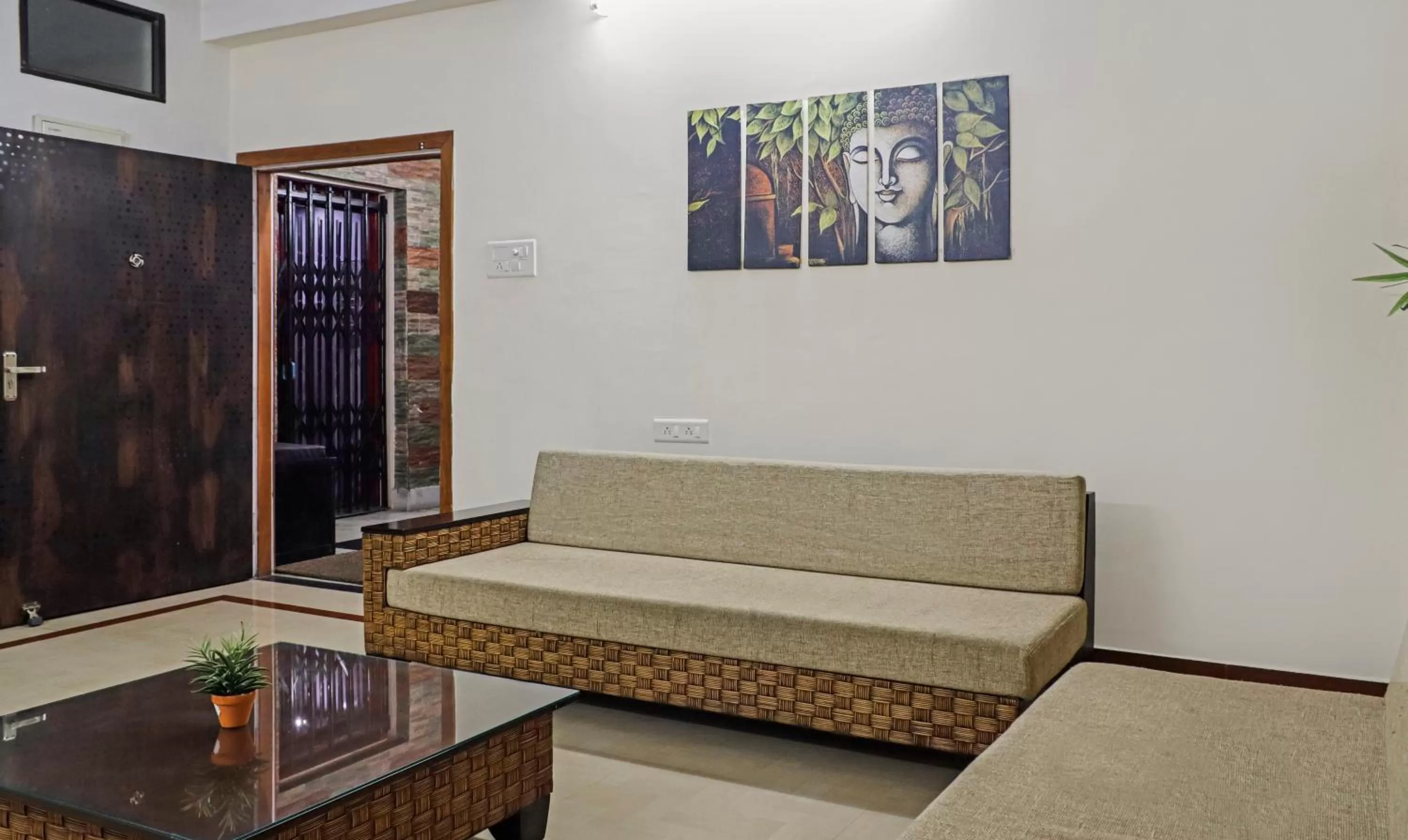 Seating area in Treebo Umal Homestay Ganeshguri