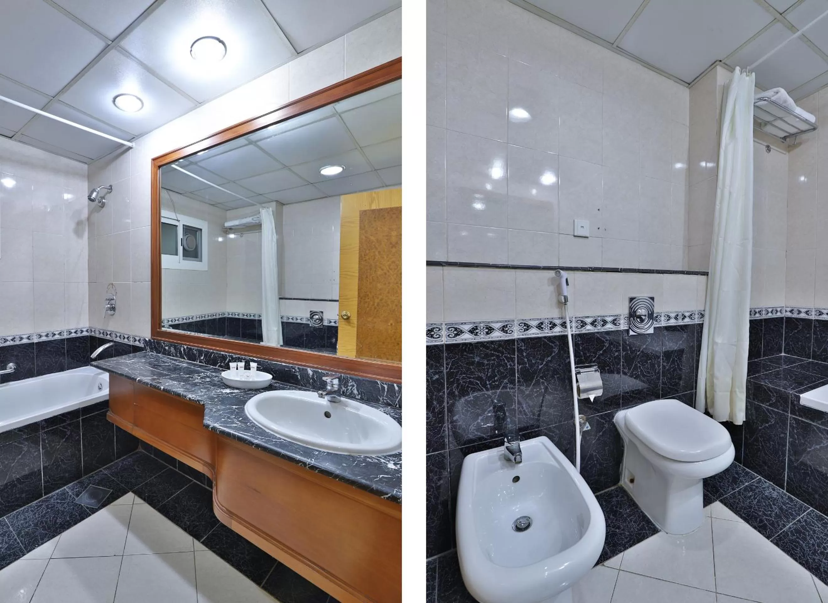 Bathroom in Moon Valley Hotel Apartment - Bur Dubai, Burjuman