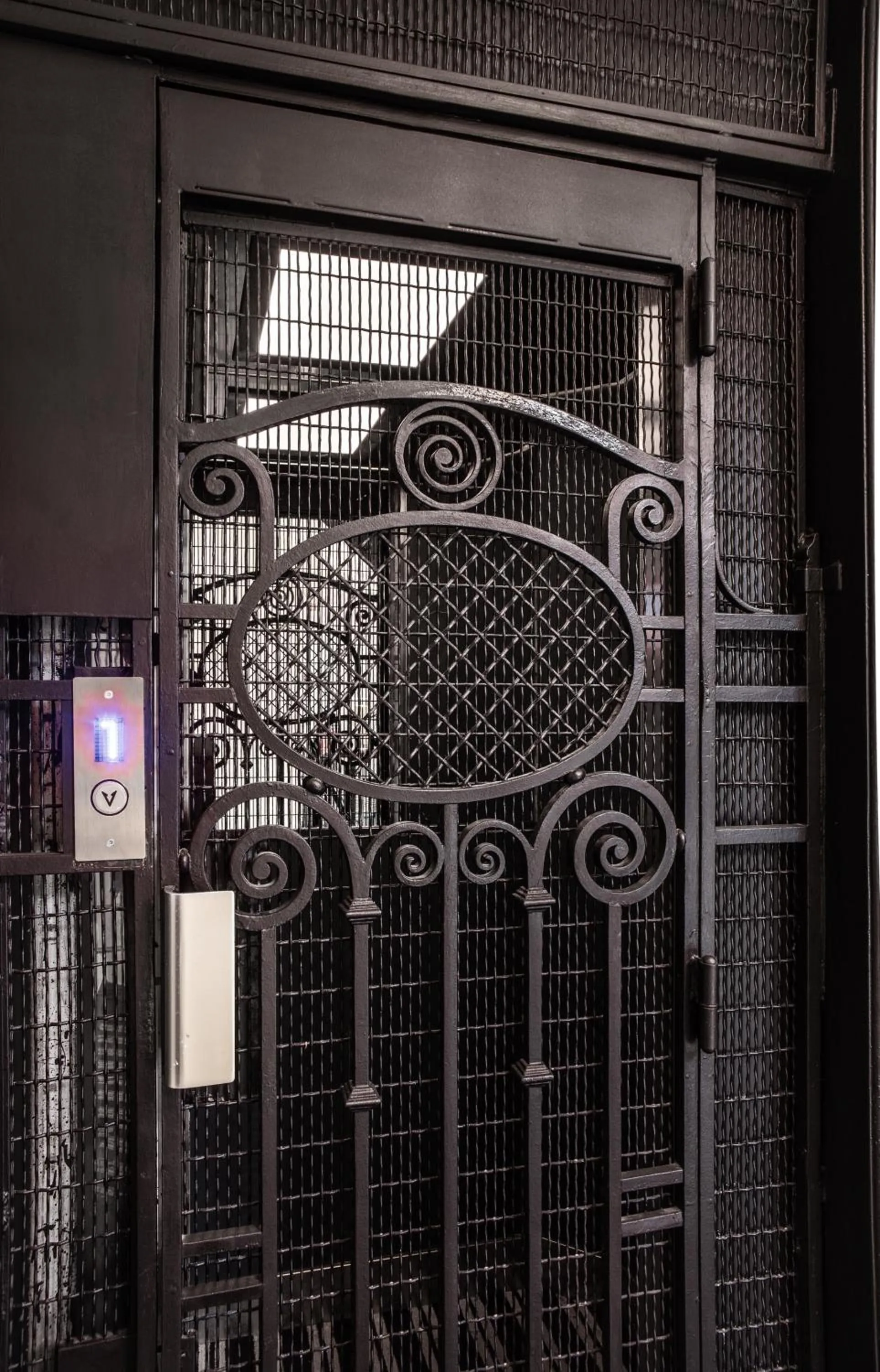 elevator in Hotel Flanelles Paris