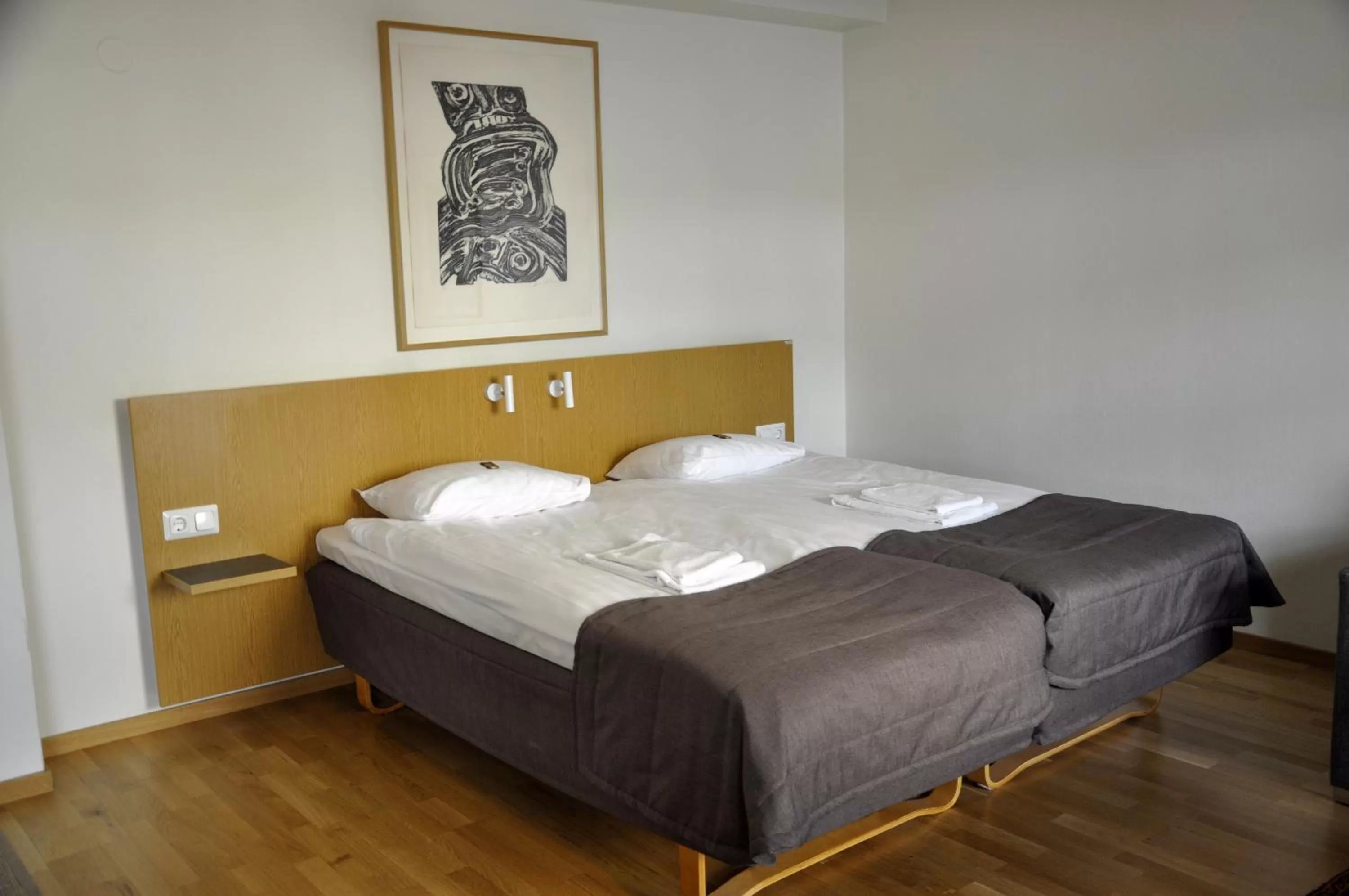 Bed in Ronneby Cityhotell