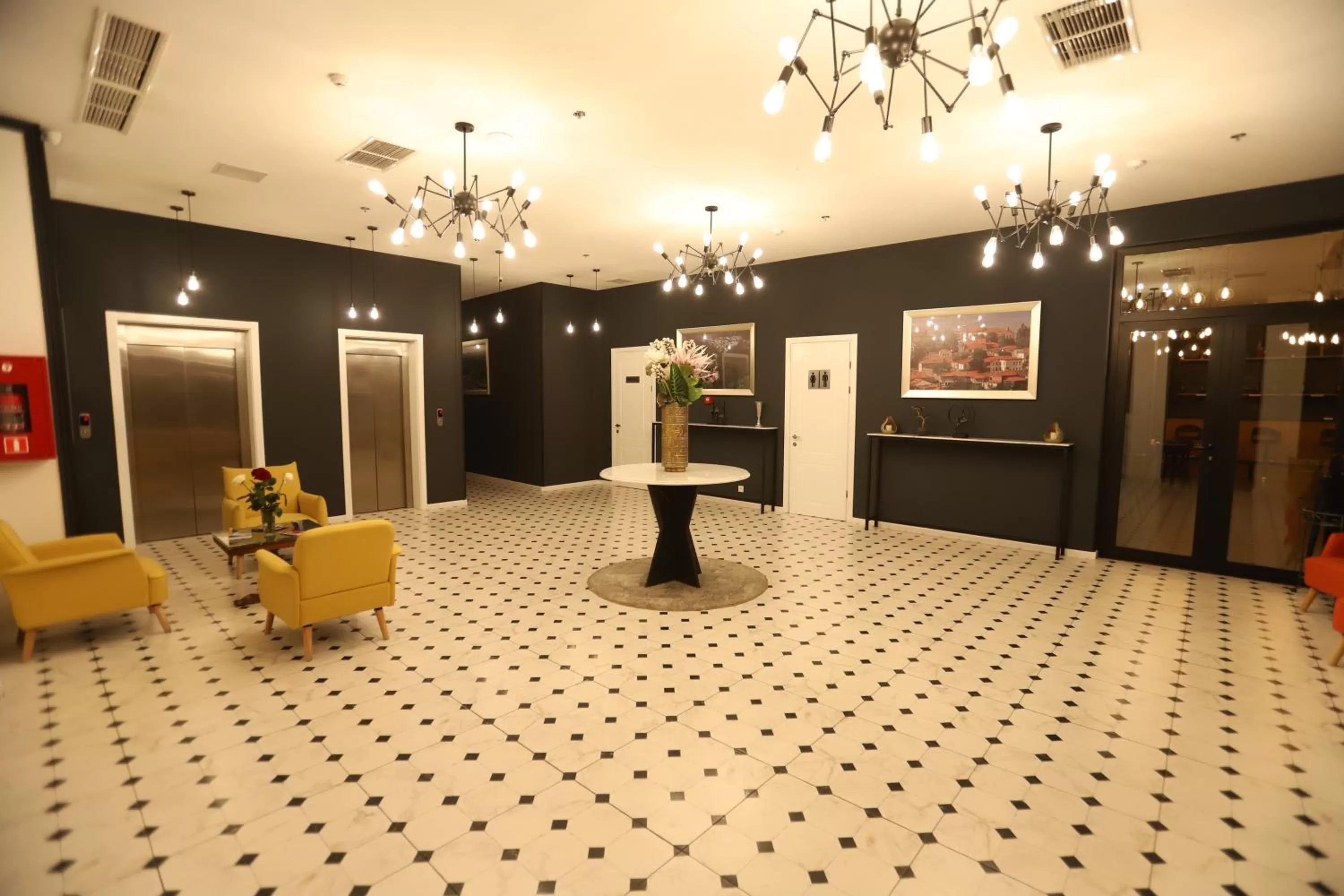 Lobby or reception in Bricks Hotel Tbilisi