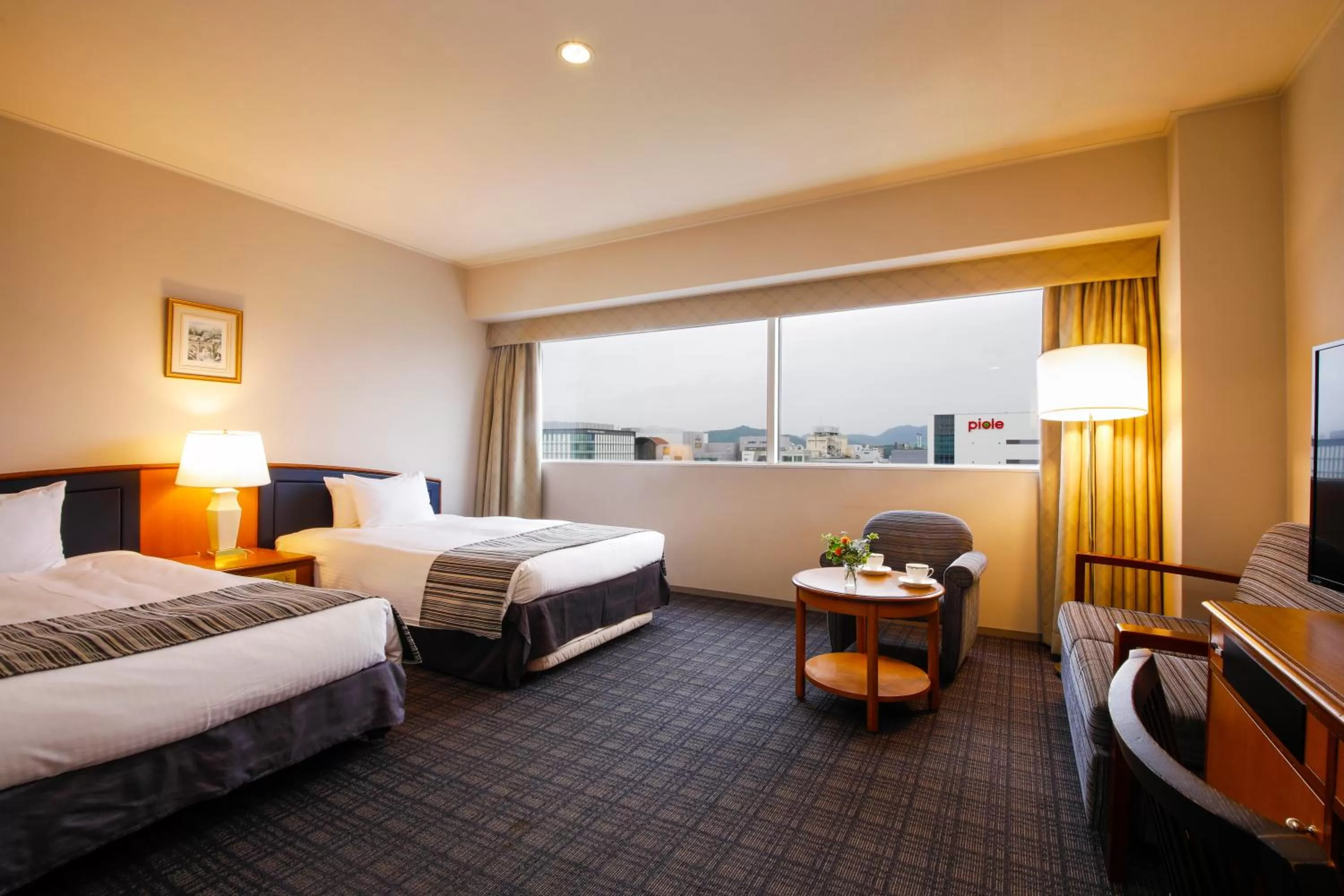 Bedroom, Bed in Hotel Nikko Himeji