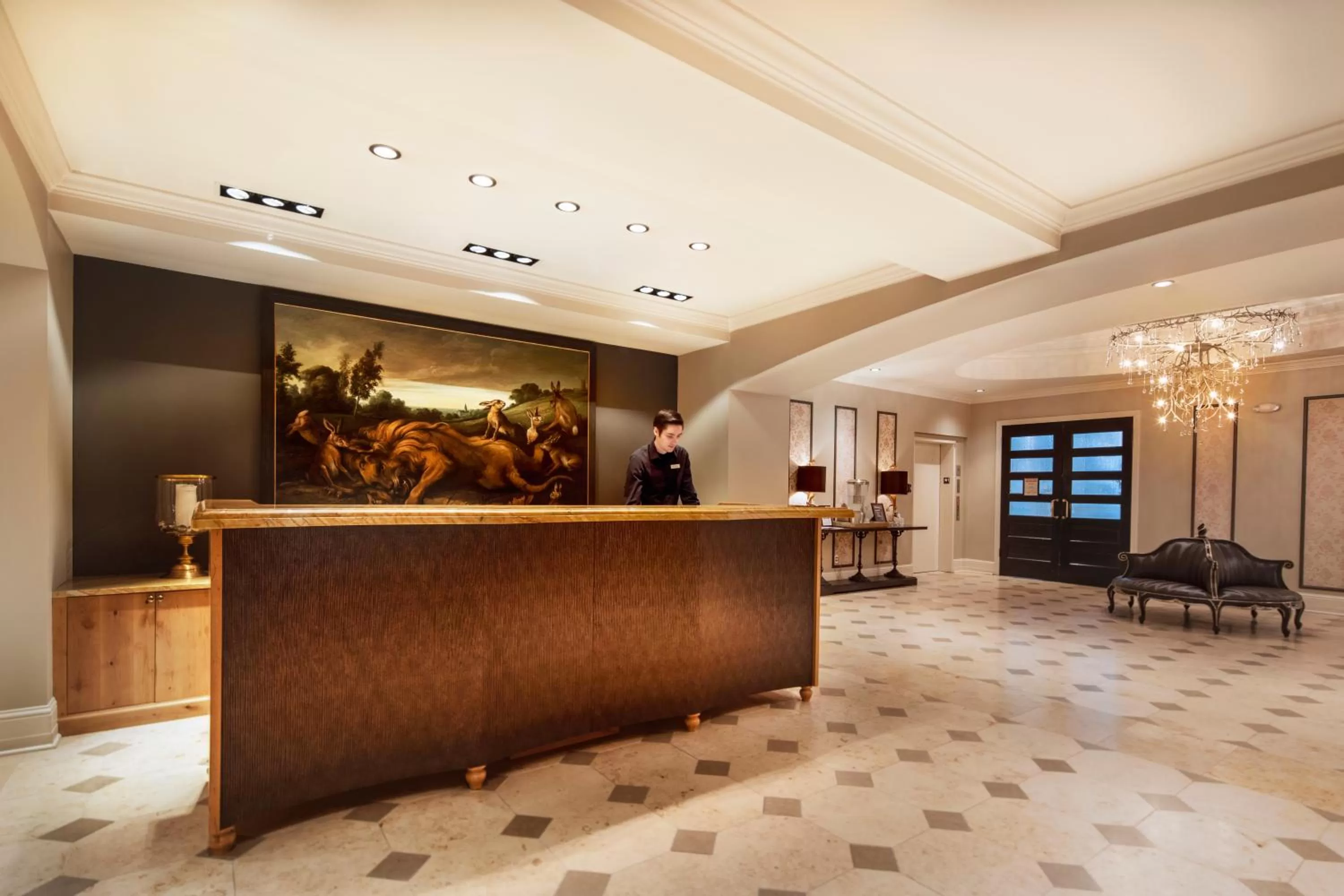 Lobby or reception in Hotel Ballard