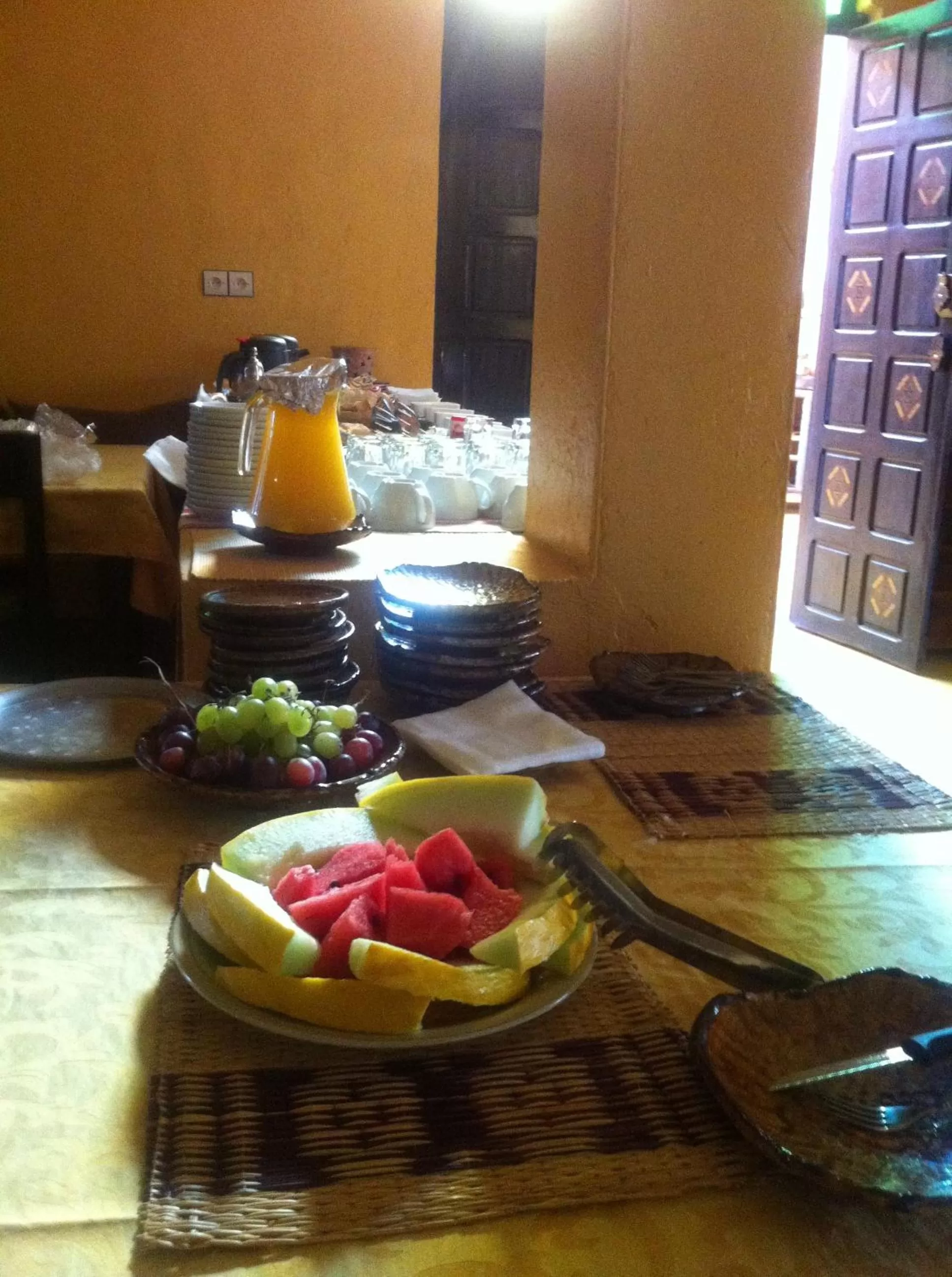 Food in Auberge Tinit