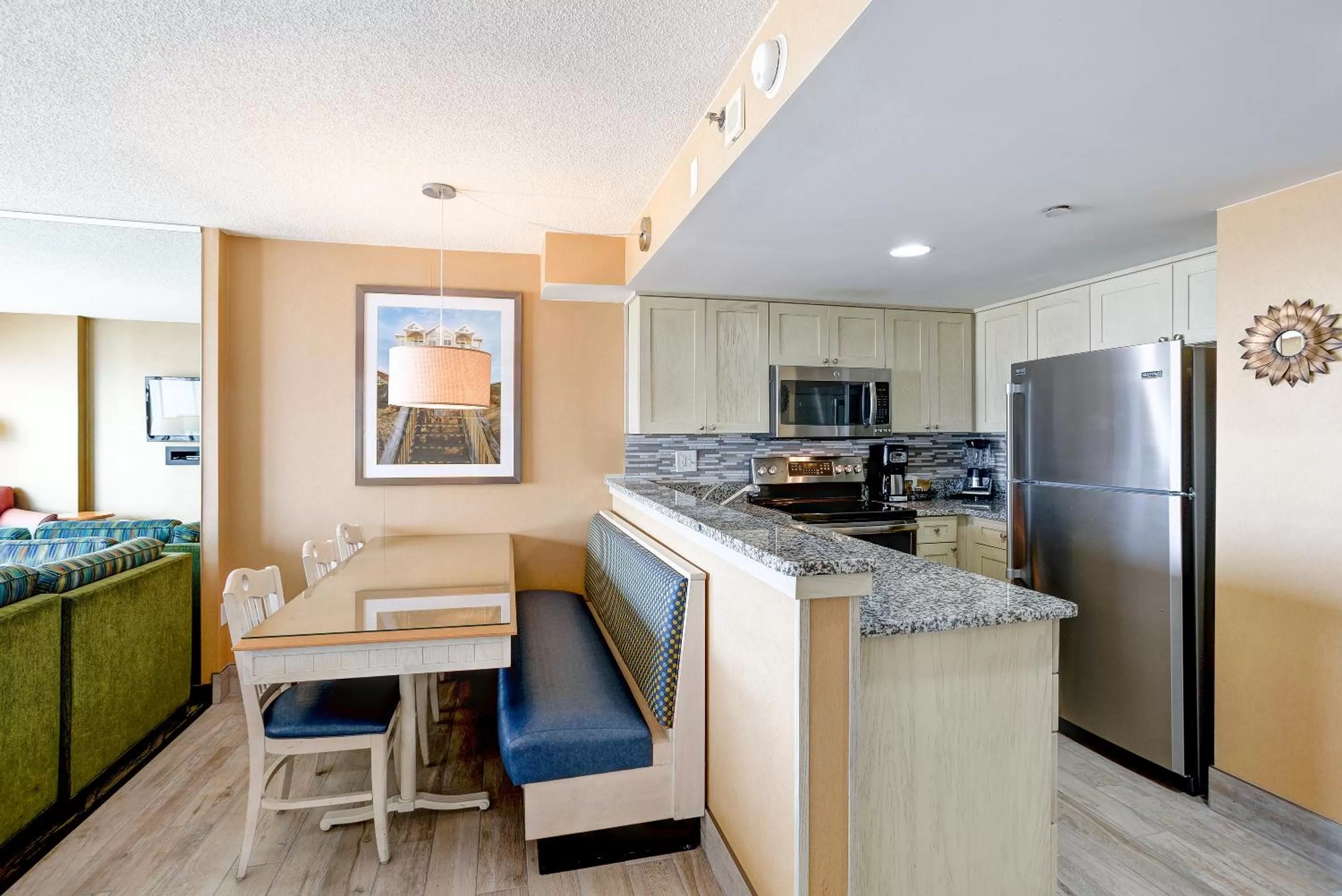 Dining area in Boardwalk Resort and Villas