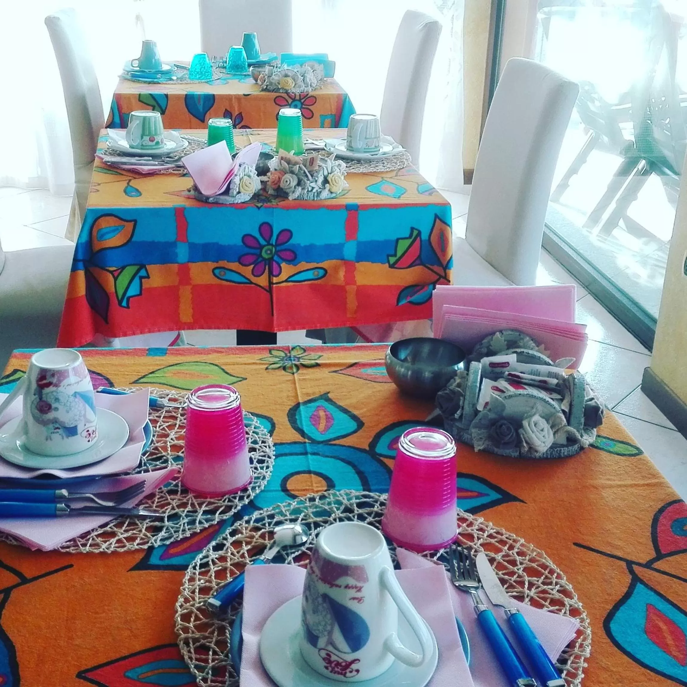 Dining area in B&B Villa Anita