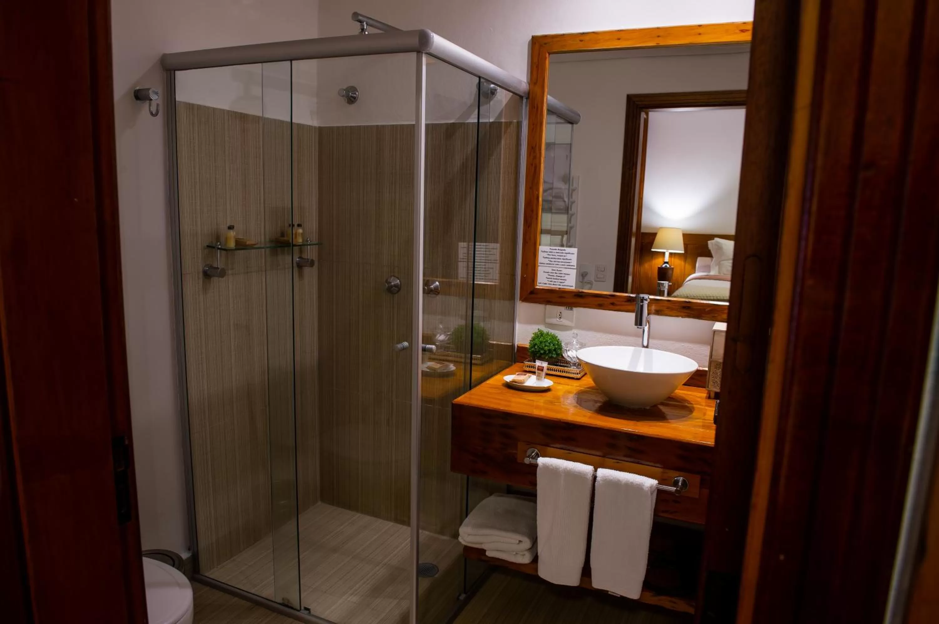 Bathroom in Pousada das Lavandas