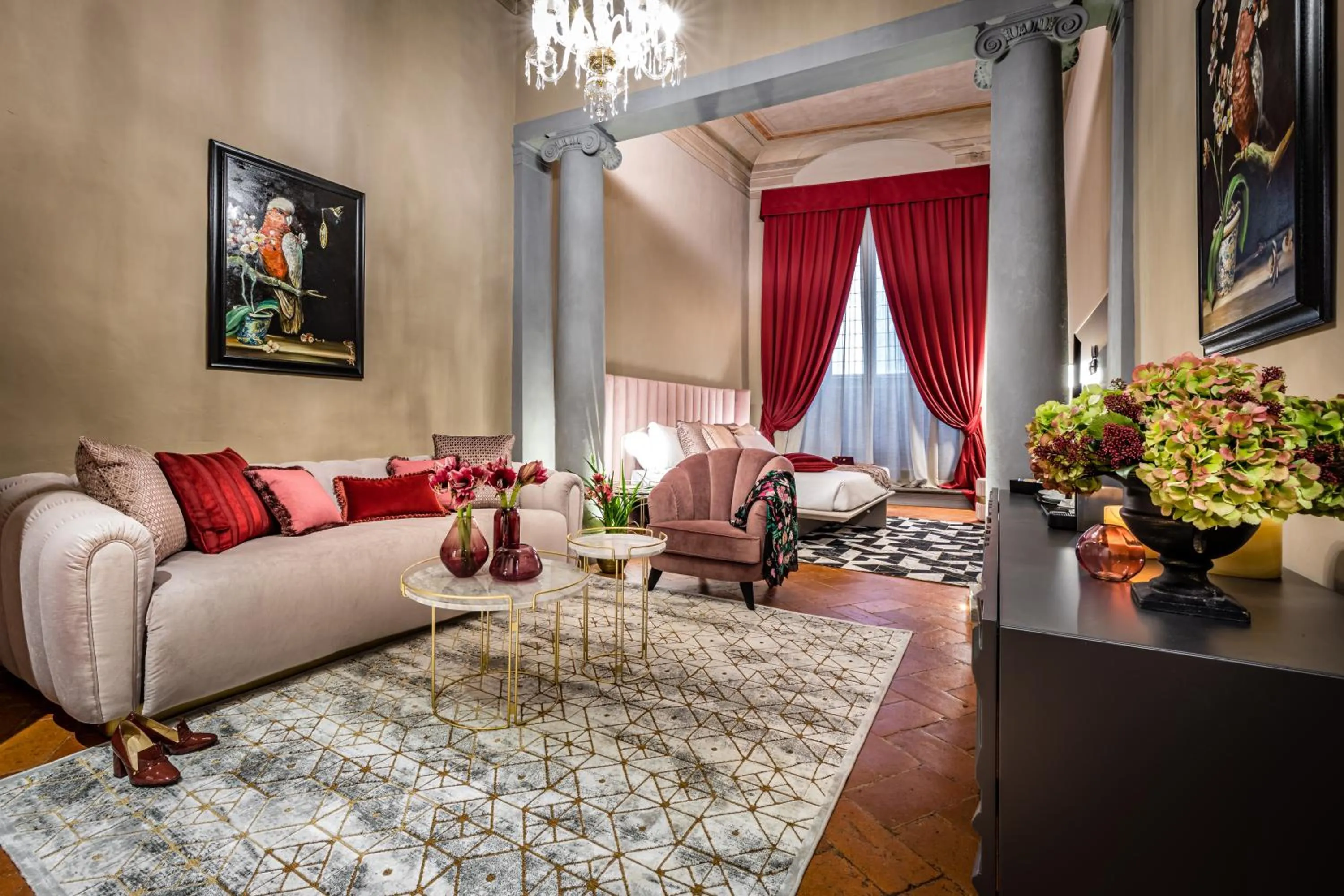 King Suite in Palazzo Bianca Cappello Residenza d'Epoca