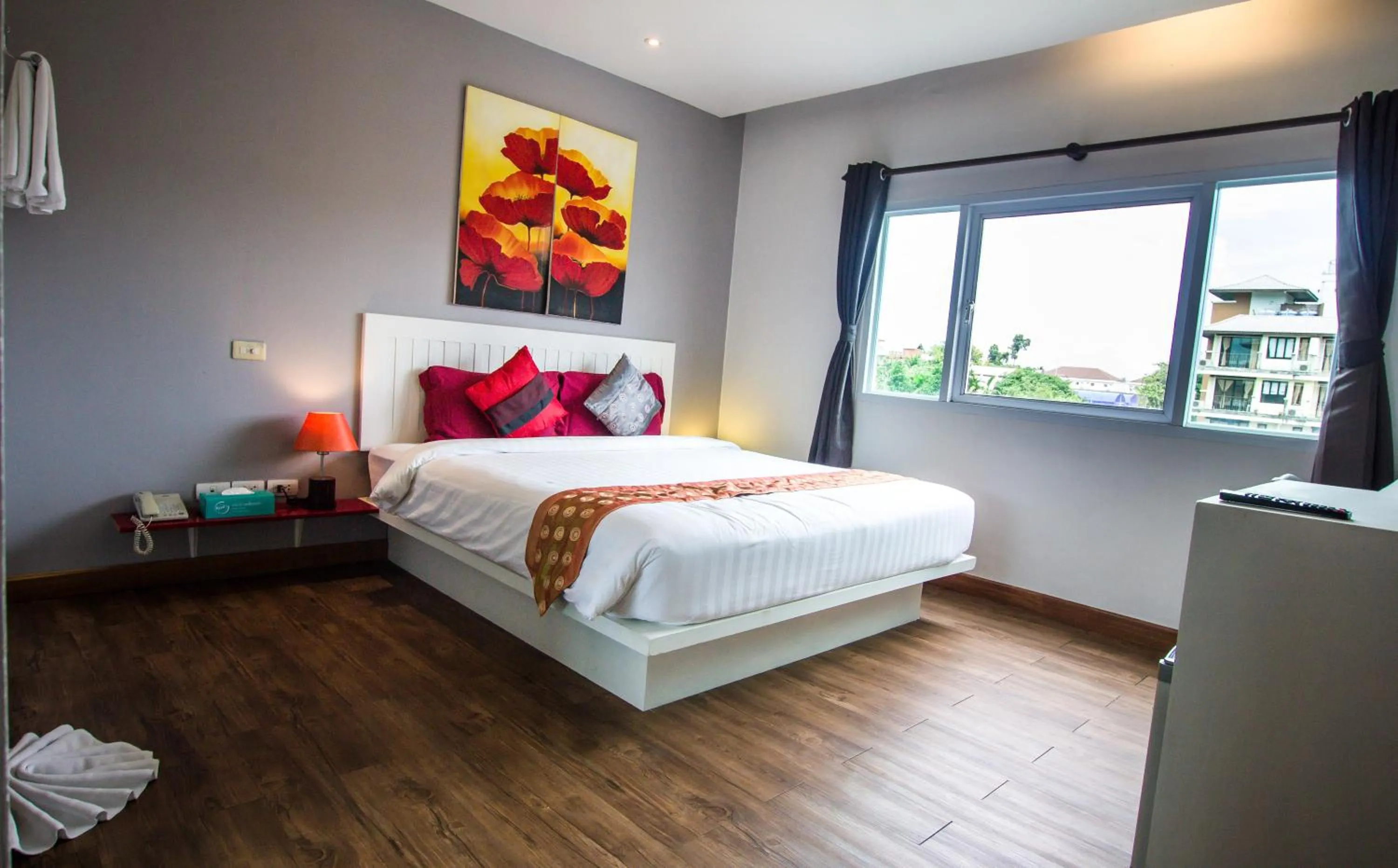 Bed in Queen Boutique Hotel Chaweng