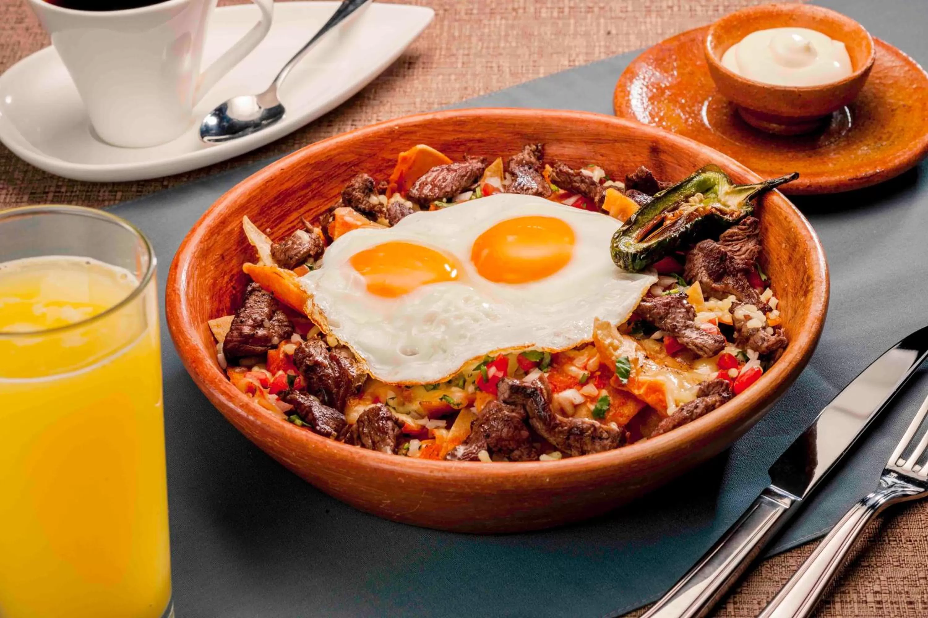 Food in Camino Real Antigua