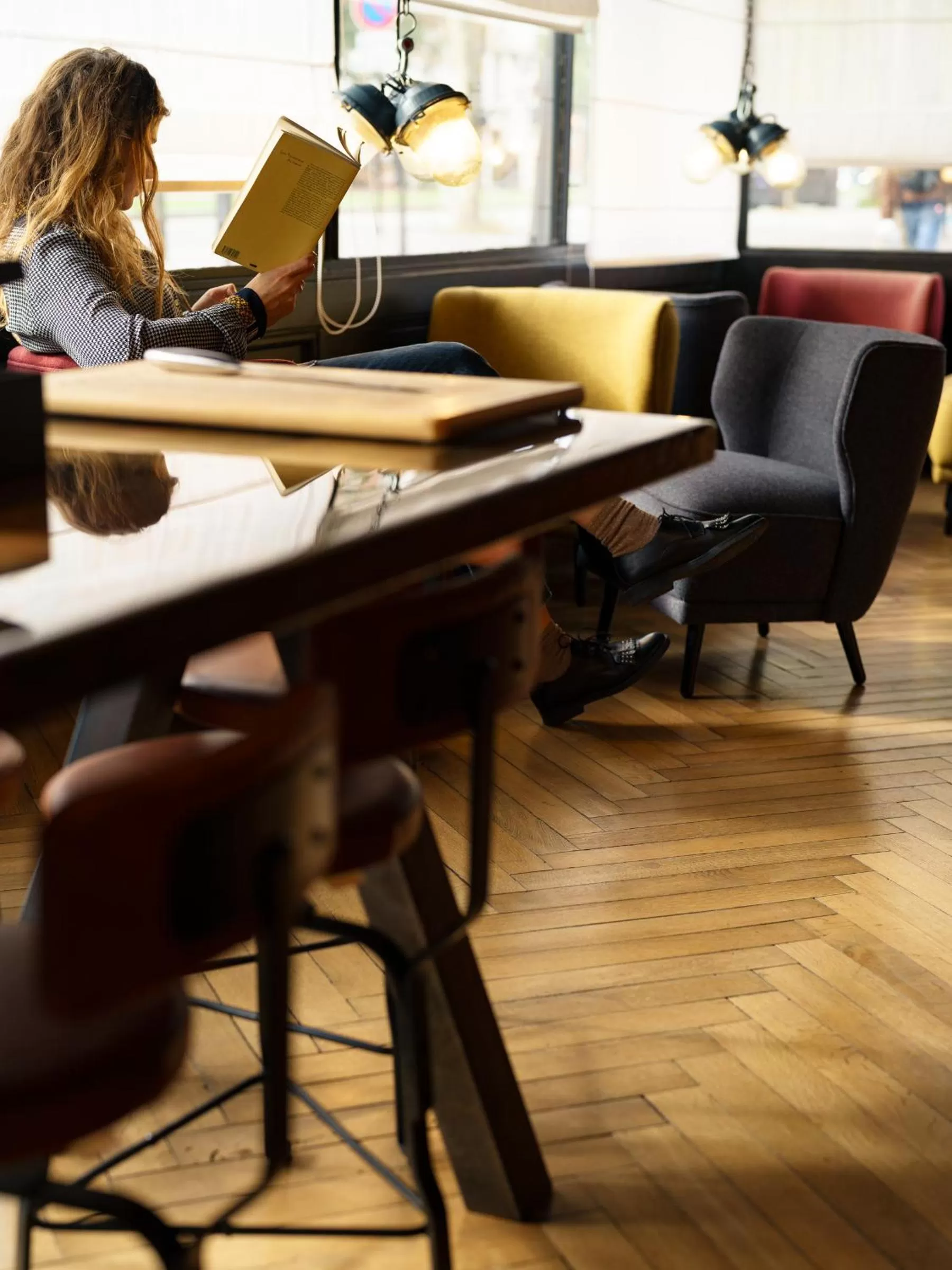 Seating area in Hôtel Clarisse