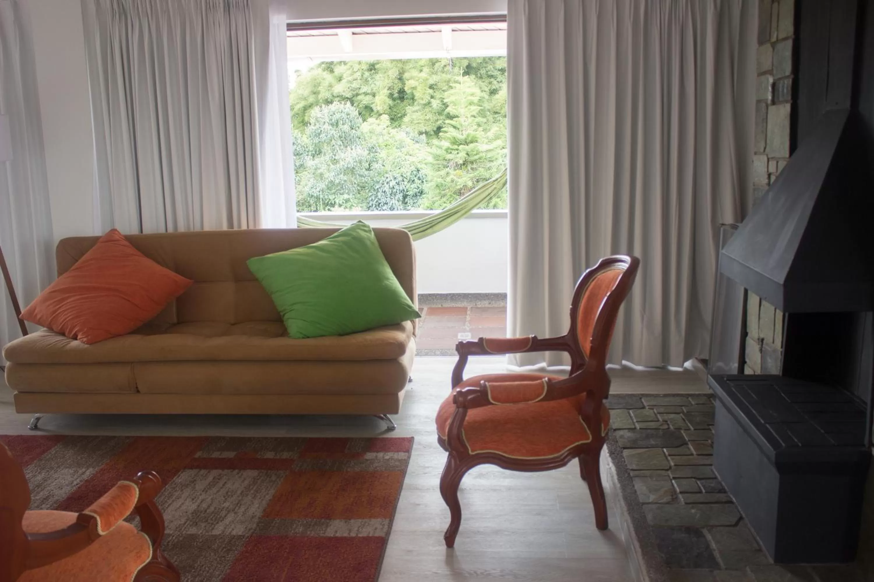 Living room in Cotinga Hotel Spa