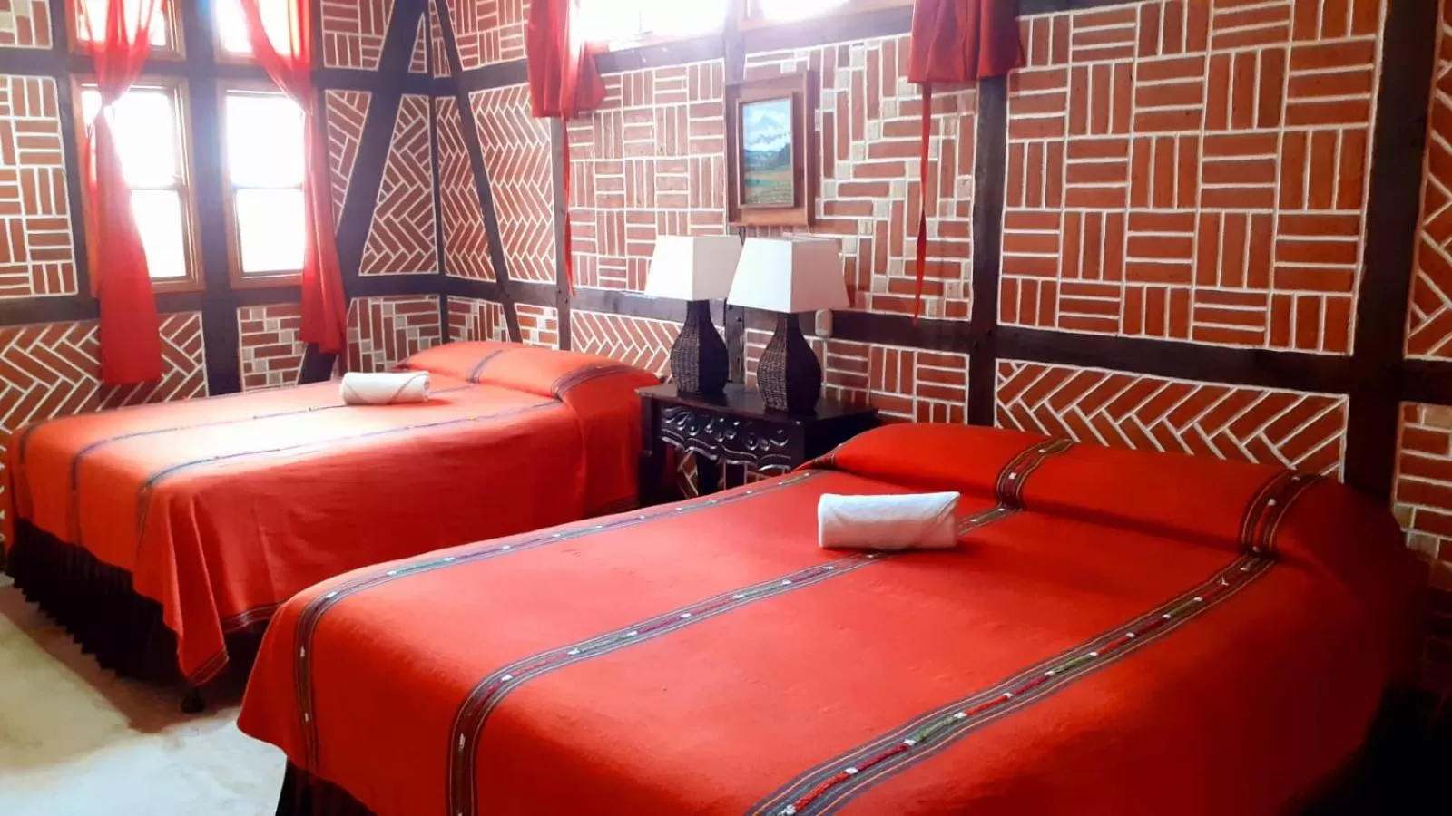 Bed in Hotel Utz Jay