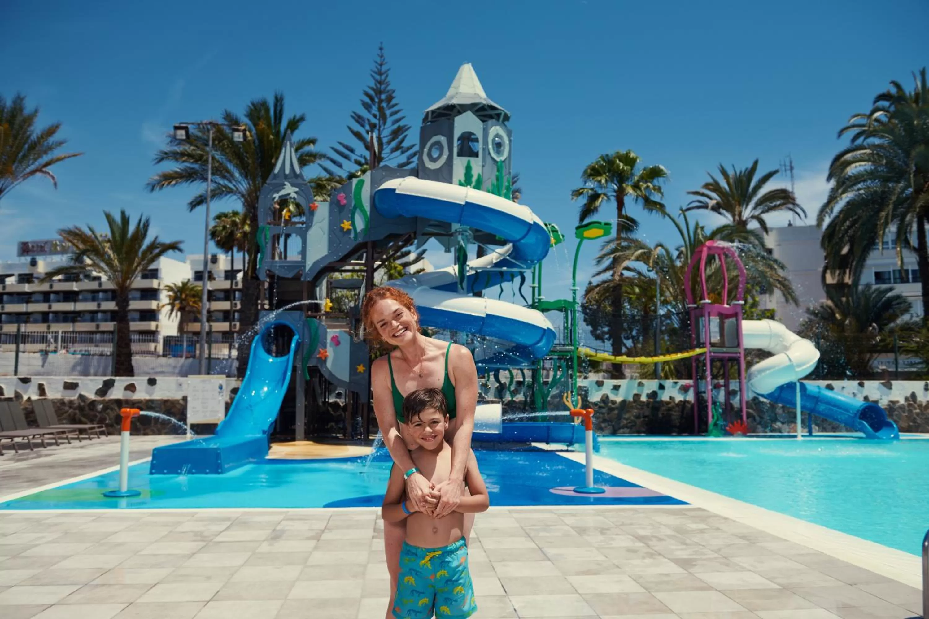 Aqua park in Abora Catarina by Lopesan Hotels