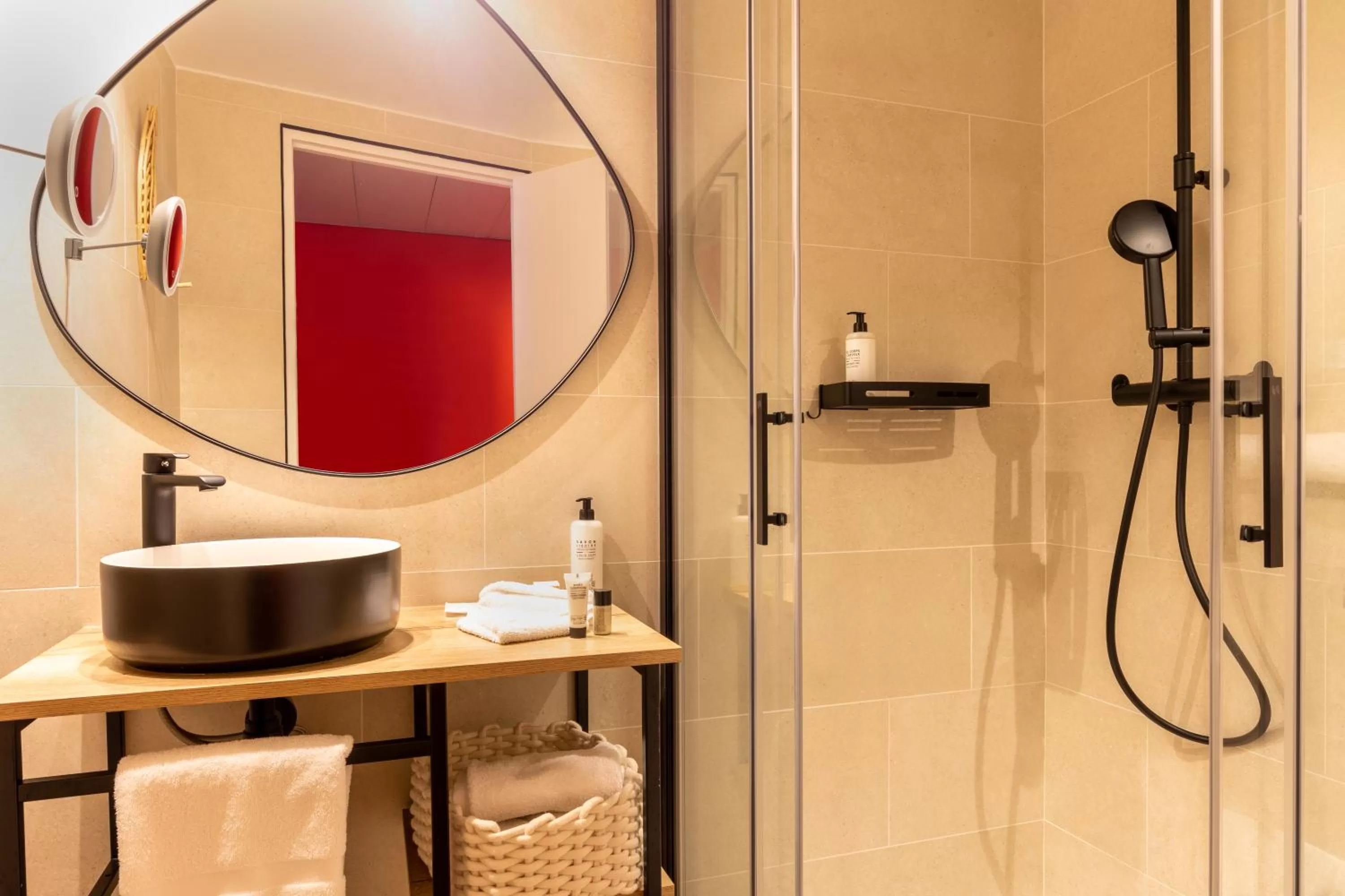 Shower in Aiden by Best Western Paris Roissy CDG