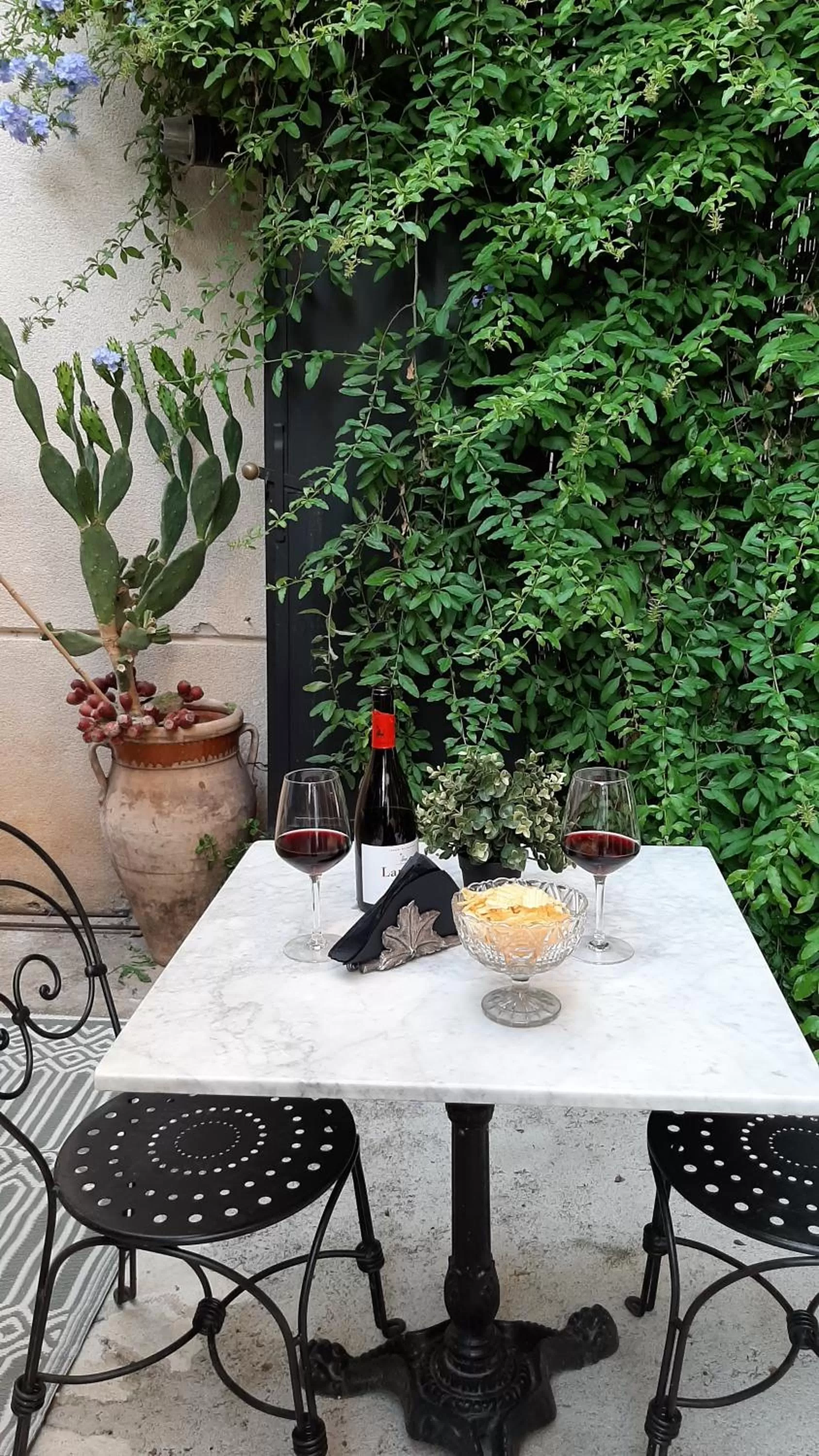 Patio in B&B del Giglio