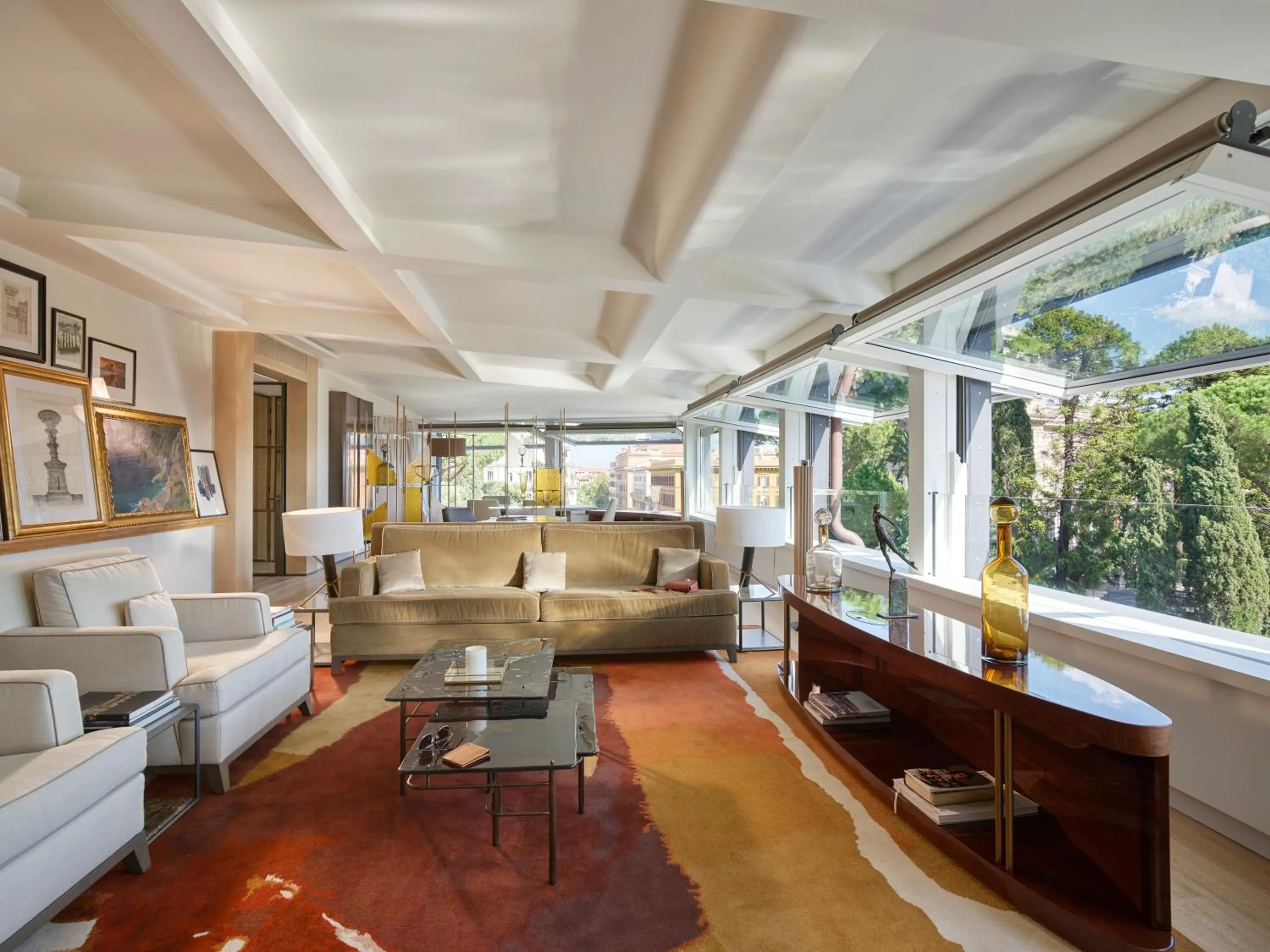 Living room in Hotel Eden - Dorchester Collection
