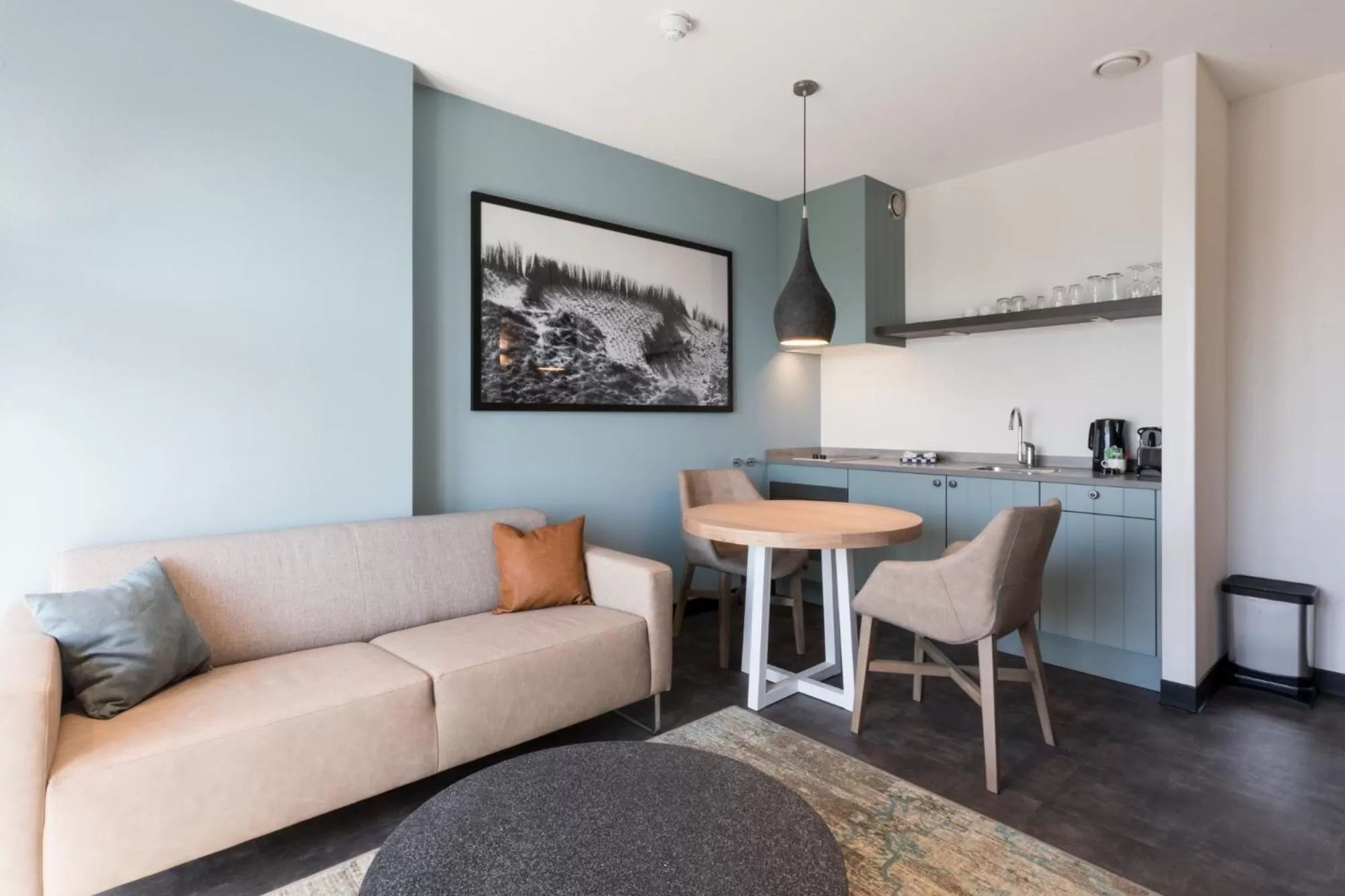 Seating area in Hotel Kaap West I Kloeg Collection