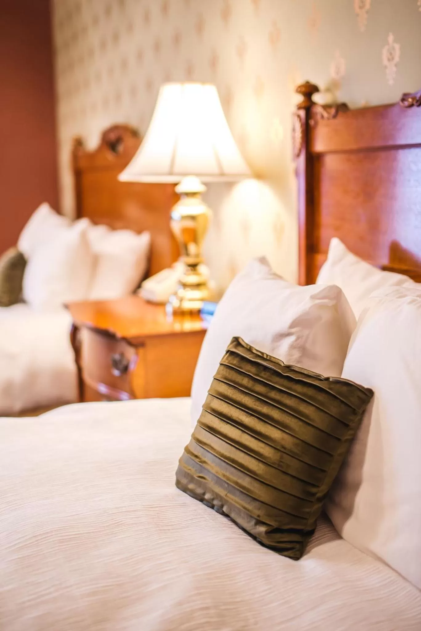 Bed in The Pollard Hotel