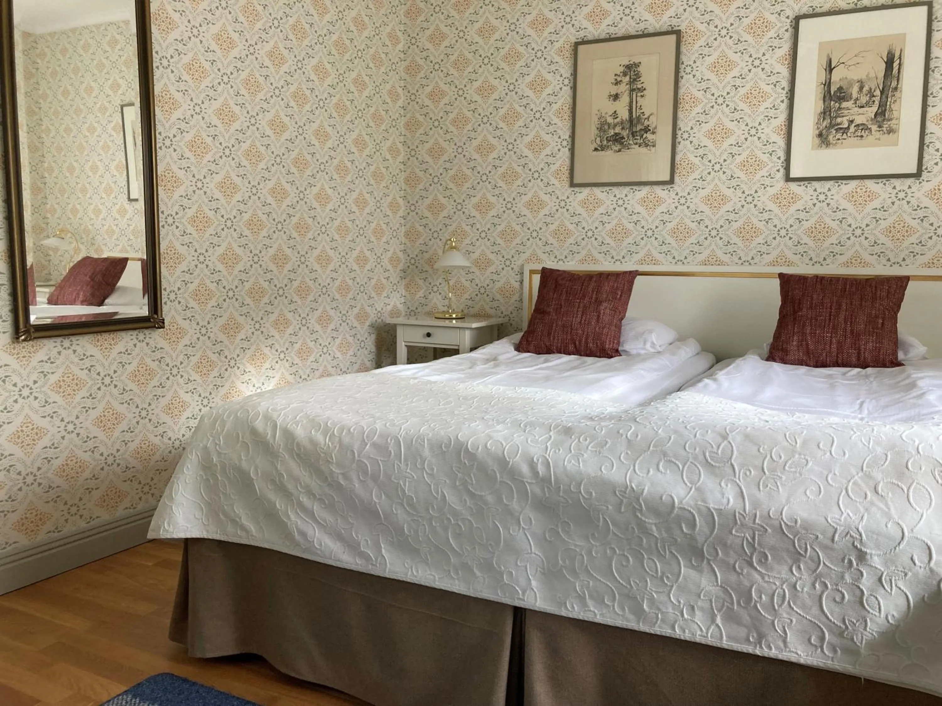 Bed in Stjärnholmsslott