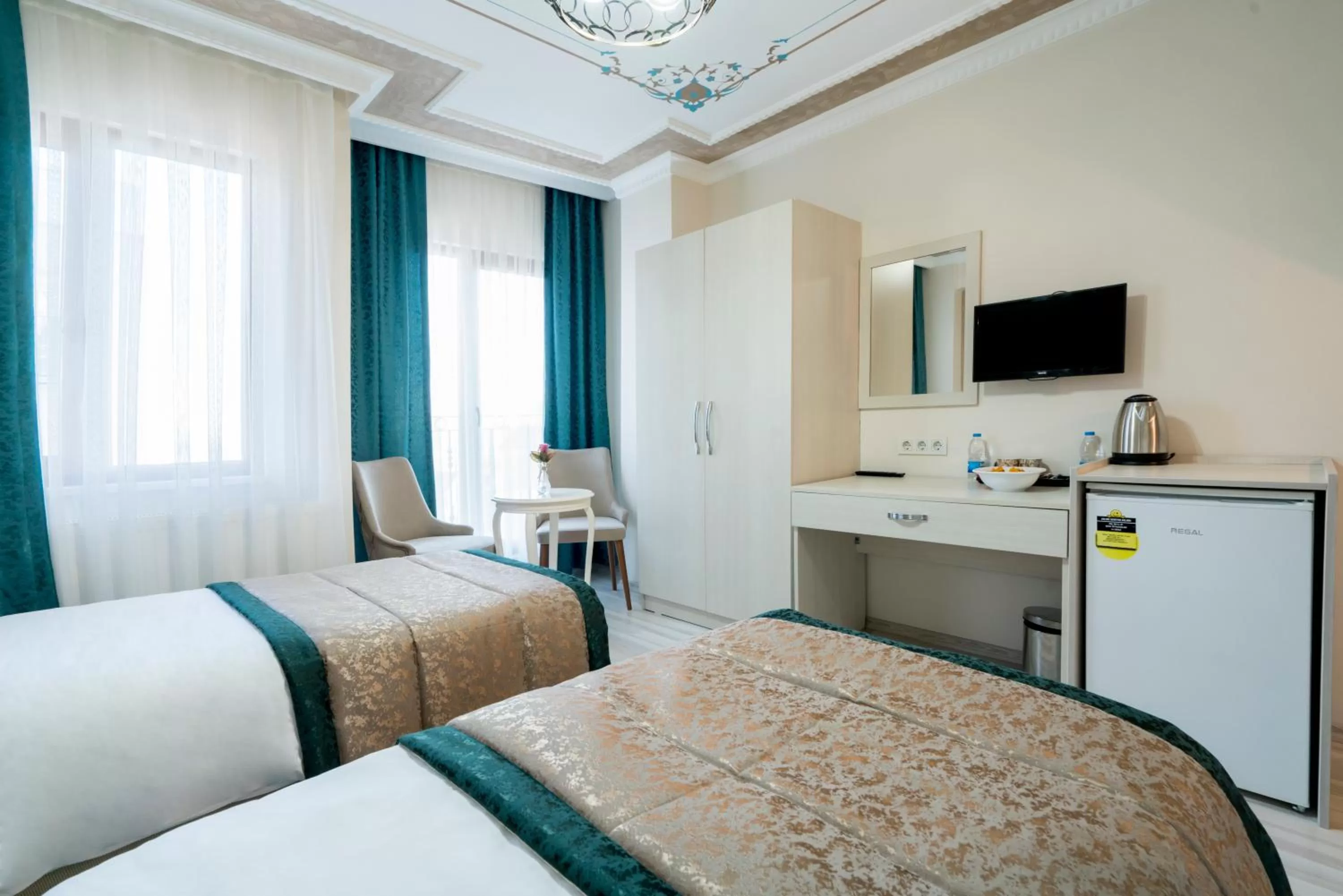 Decorative detail, Bed in ATAM HOTEL