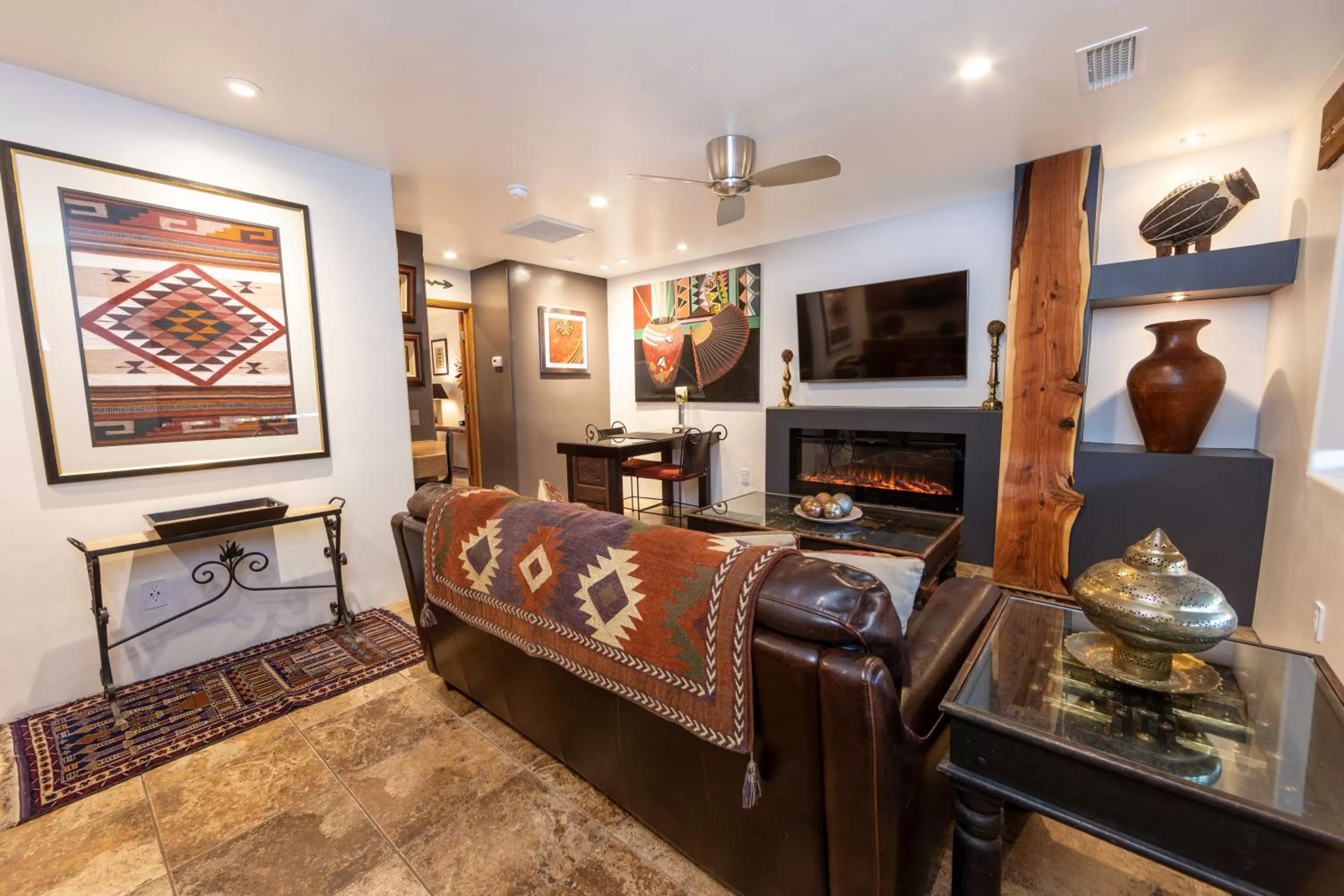 Living room in A Sunset Chateau