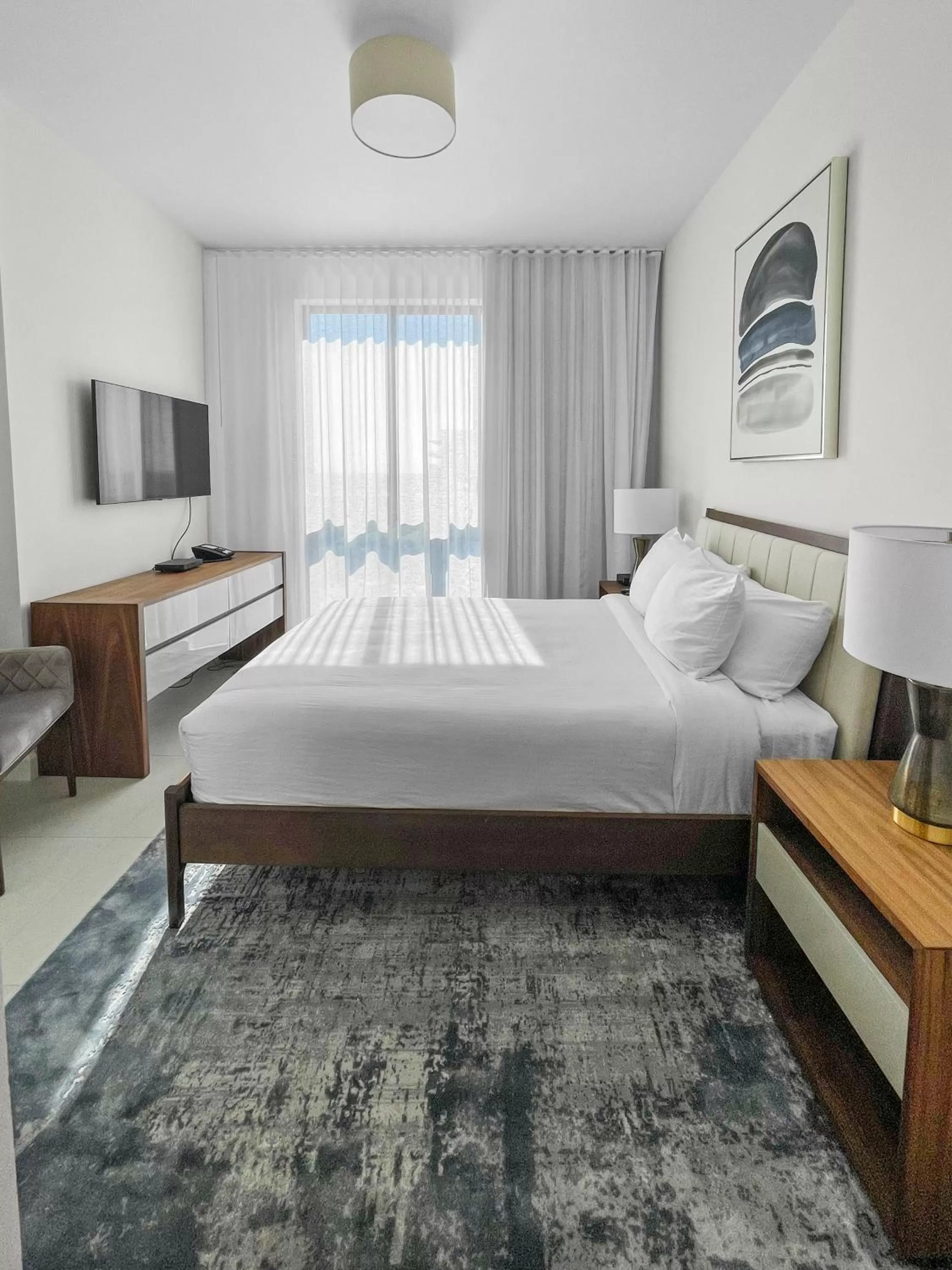 Bed in Provident Grand Luxury Short-Term Residences