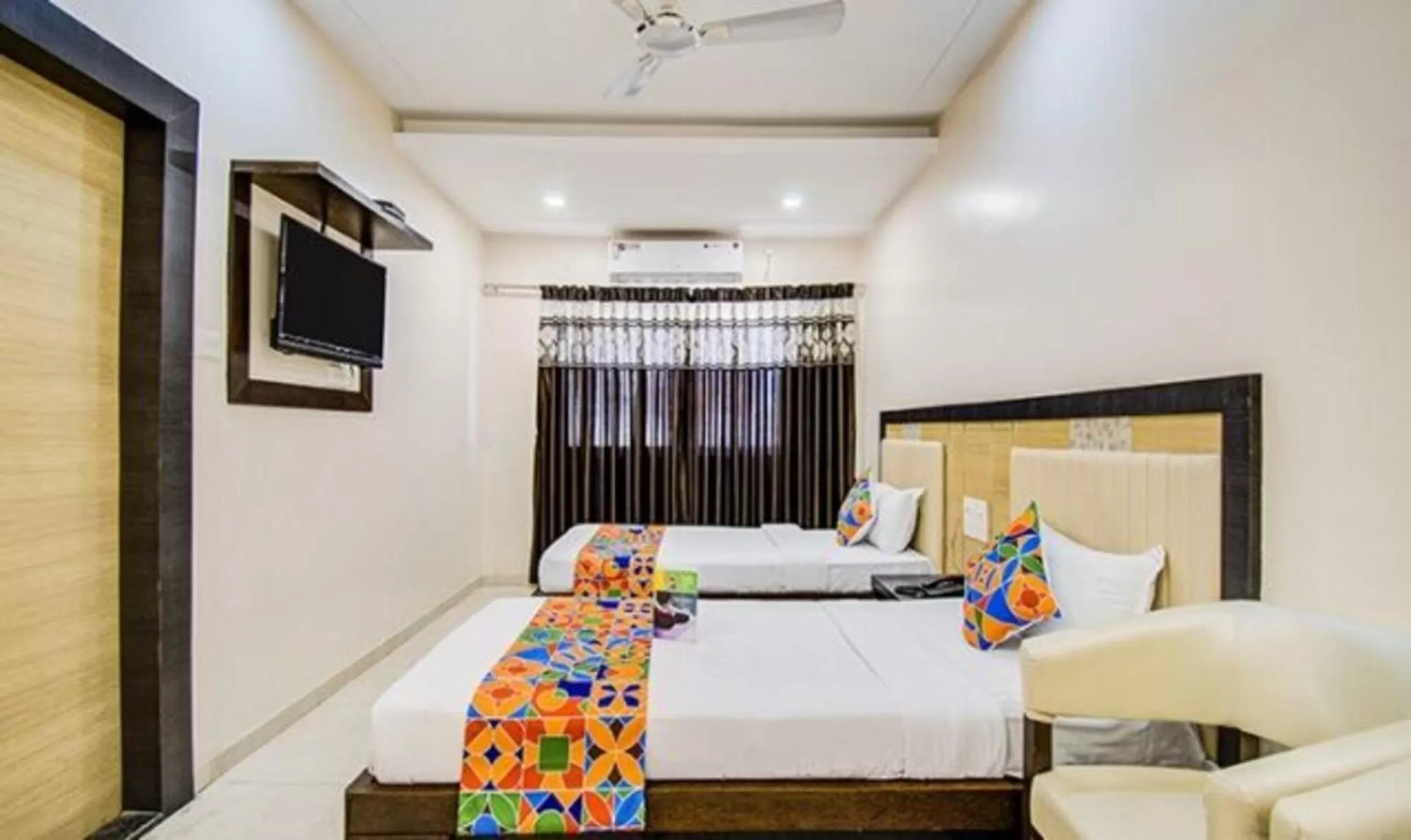 TV and multimedia in FabHotel Krishna Regency