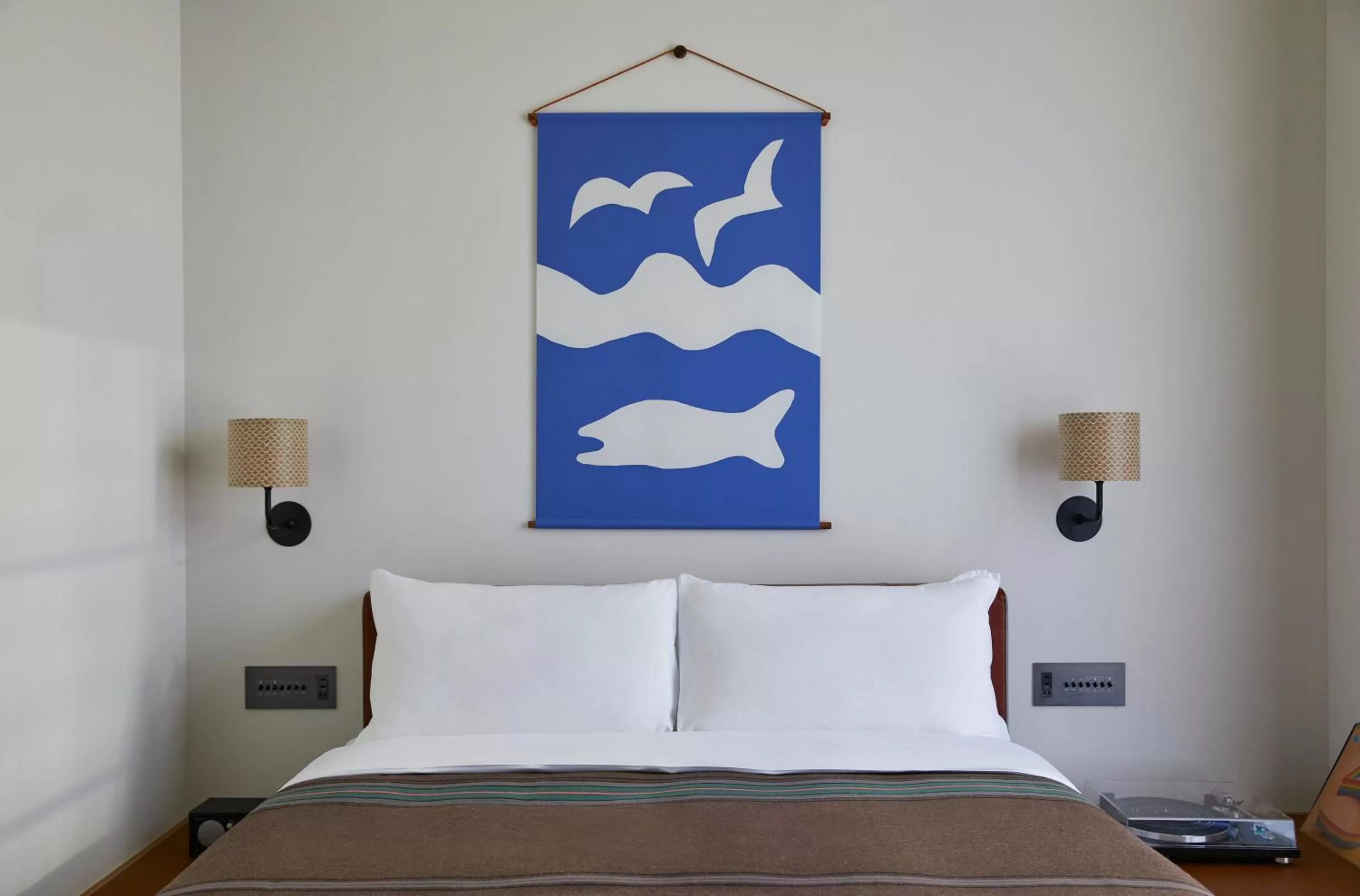 Bed in Ace Hotel Kyoto