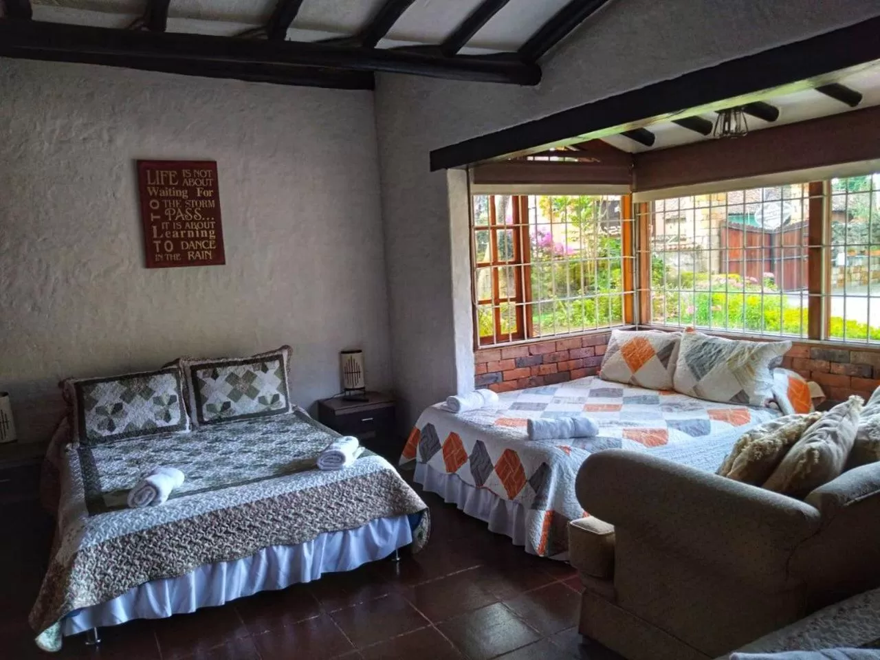 Photo of the whole room, Bed in Hotel Campestre Franchesca