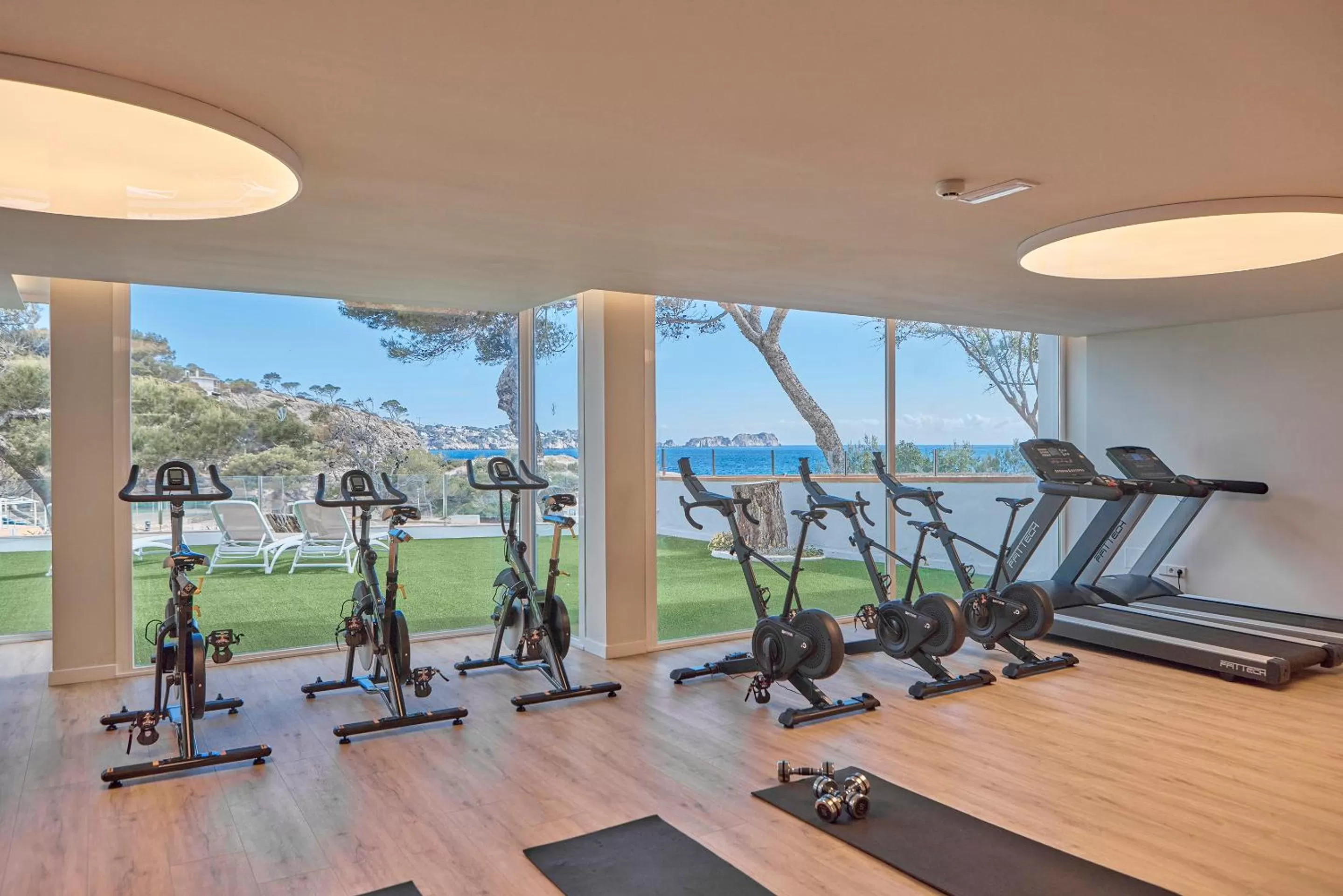 Fitness centre/facilities in Universal Hotel Lido Park & Spa