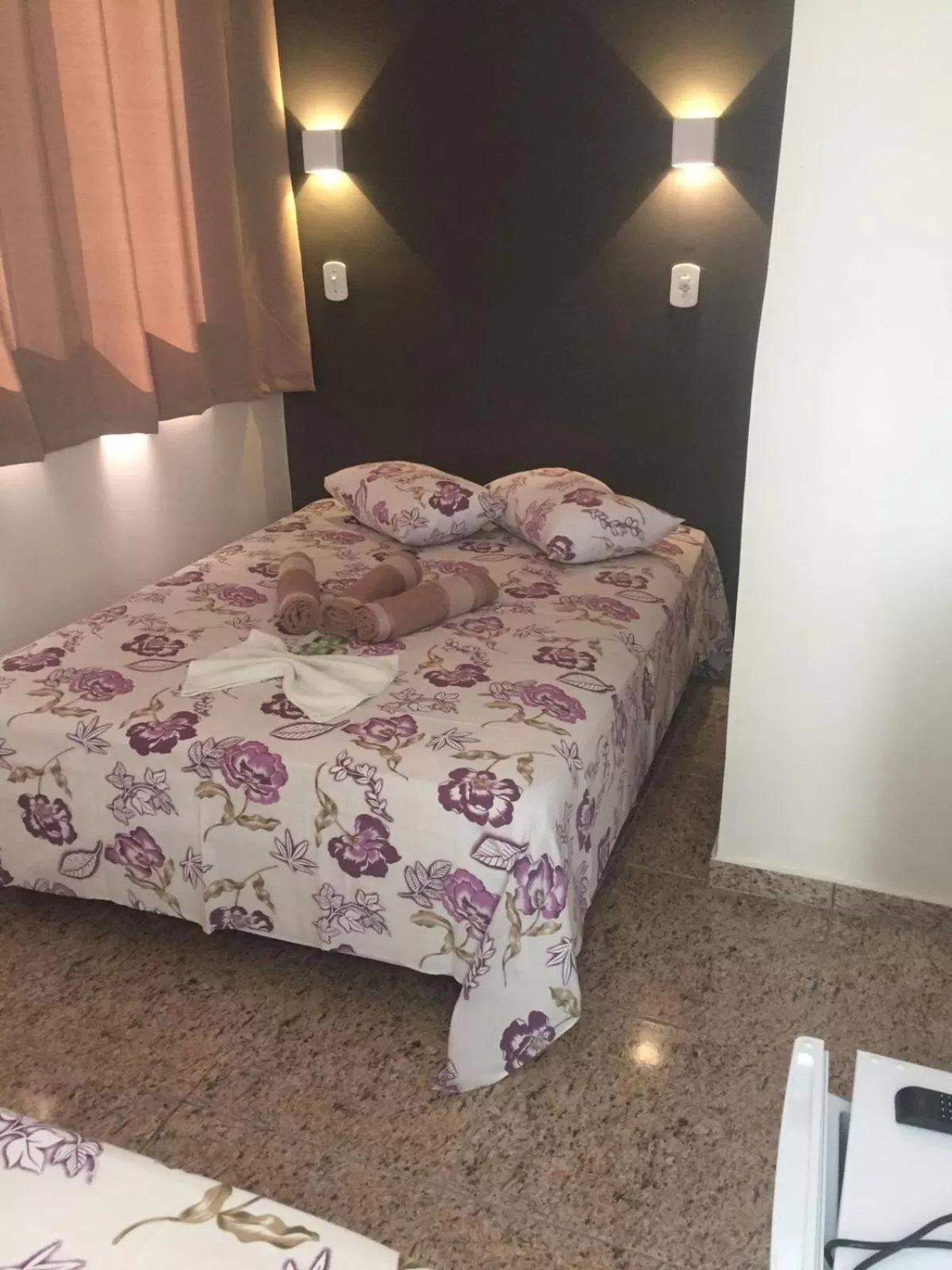 Bed in Pousada Rabake