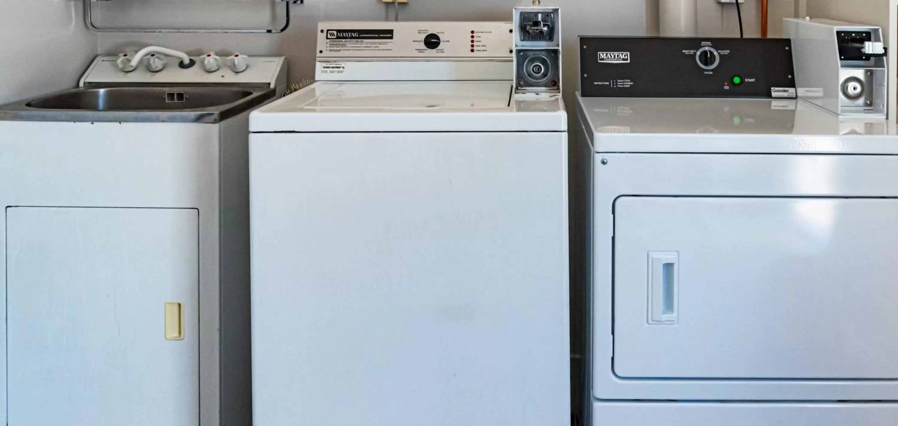 laundry in Riccarton Mall Motel