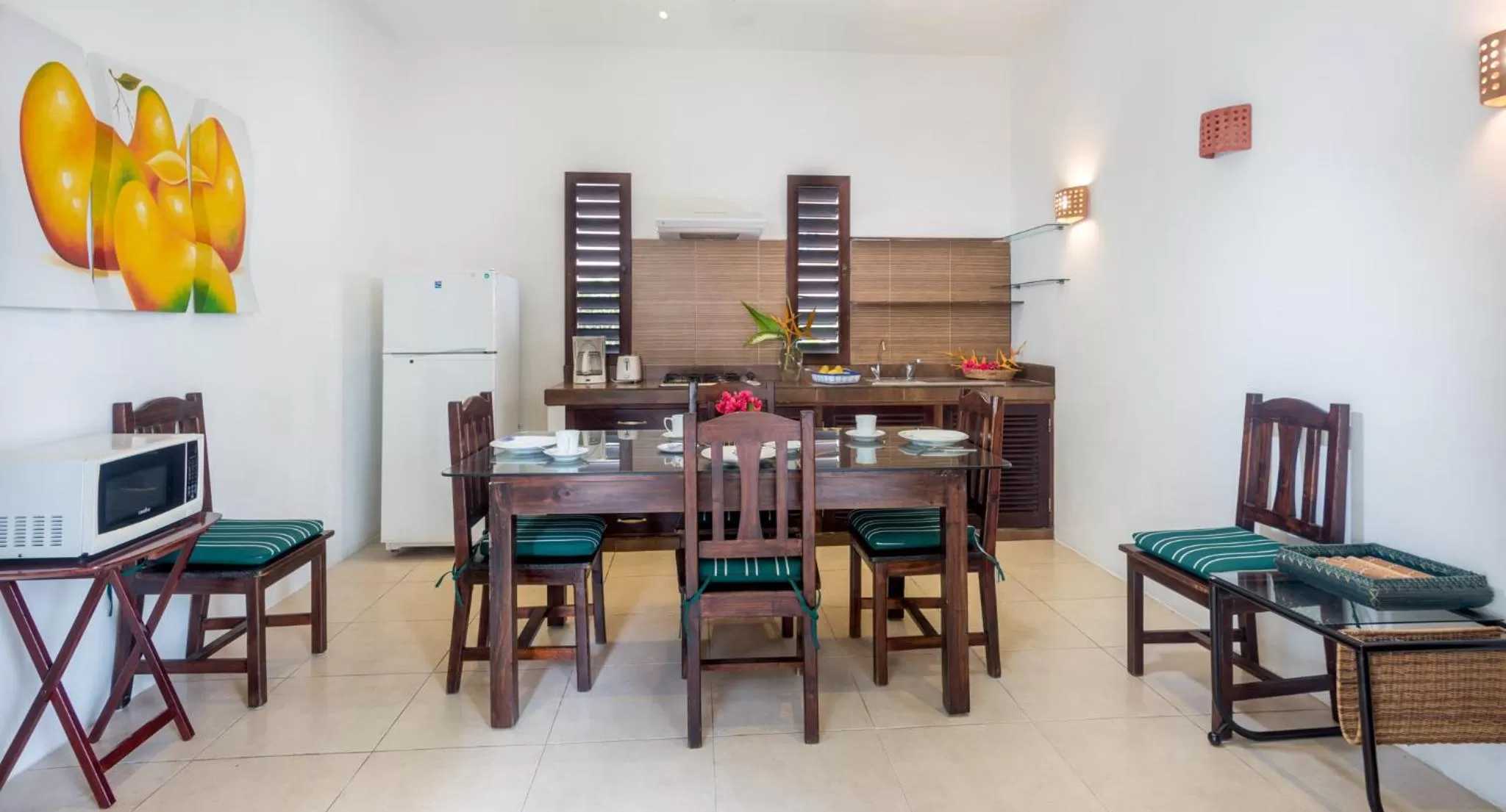 Kitchen or kitchenette in Villas El Encanto Cozumel
